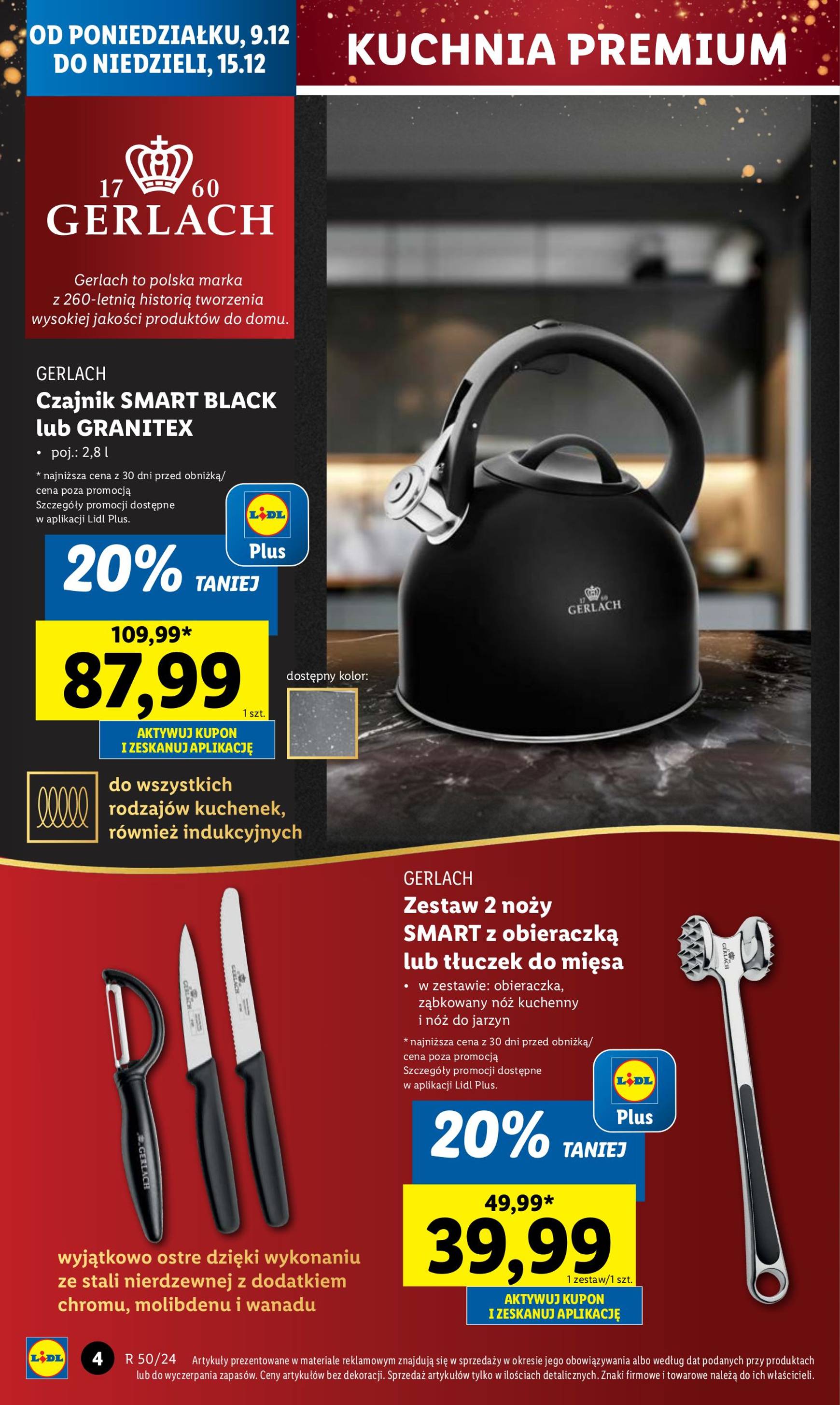 lidl - Lidl - Katalog okazji gazetka ważna od 09.12. - 15.12. - page: 4