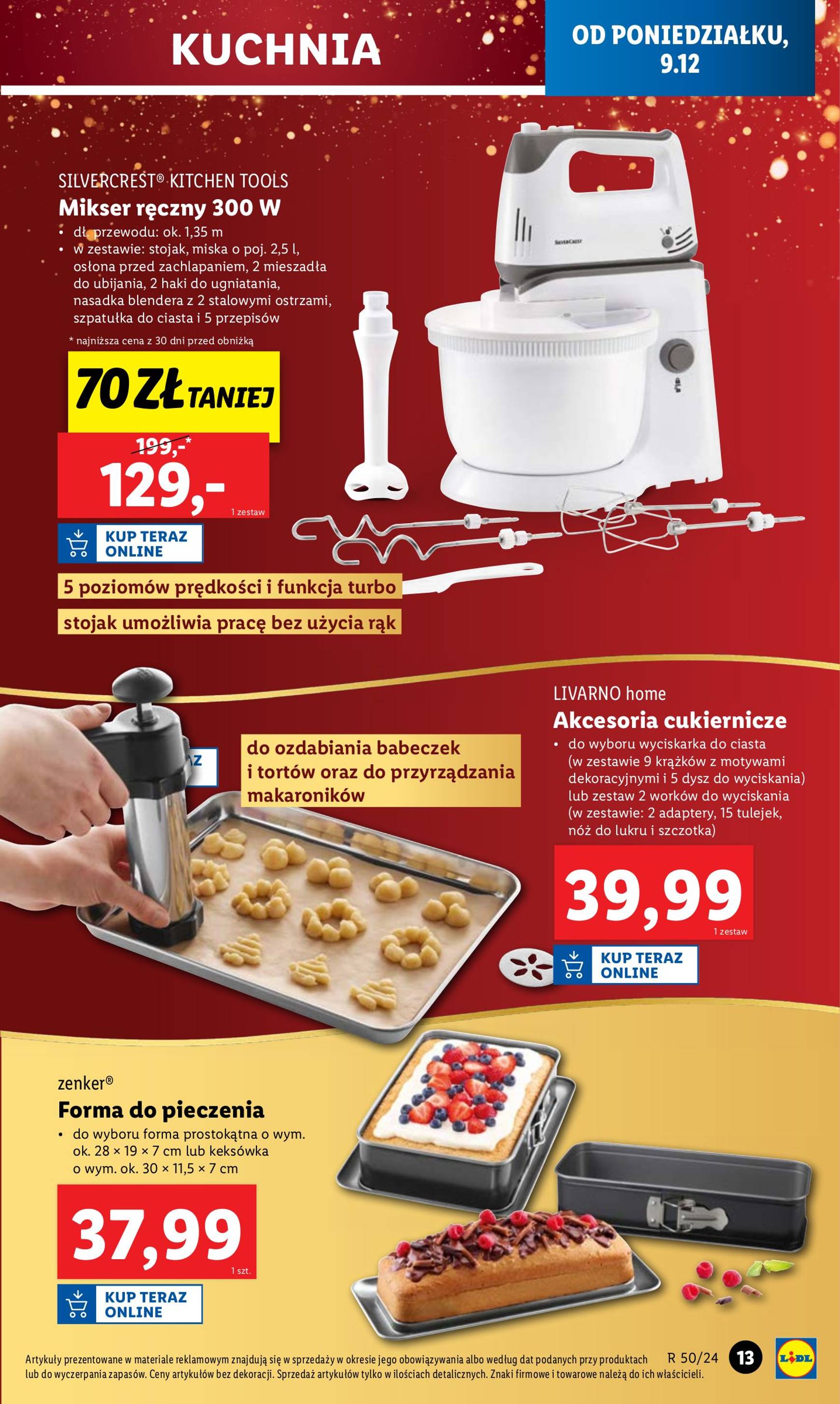 lidl - Lidl - Katalog okazji gazetka ważna od 09.12. - 15.12. - page: 13