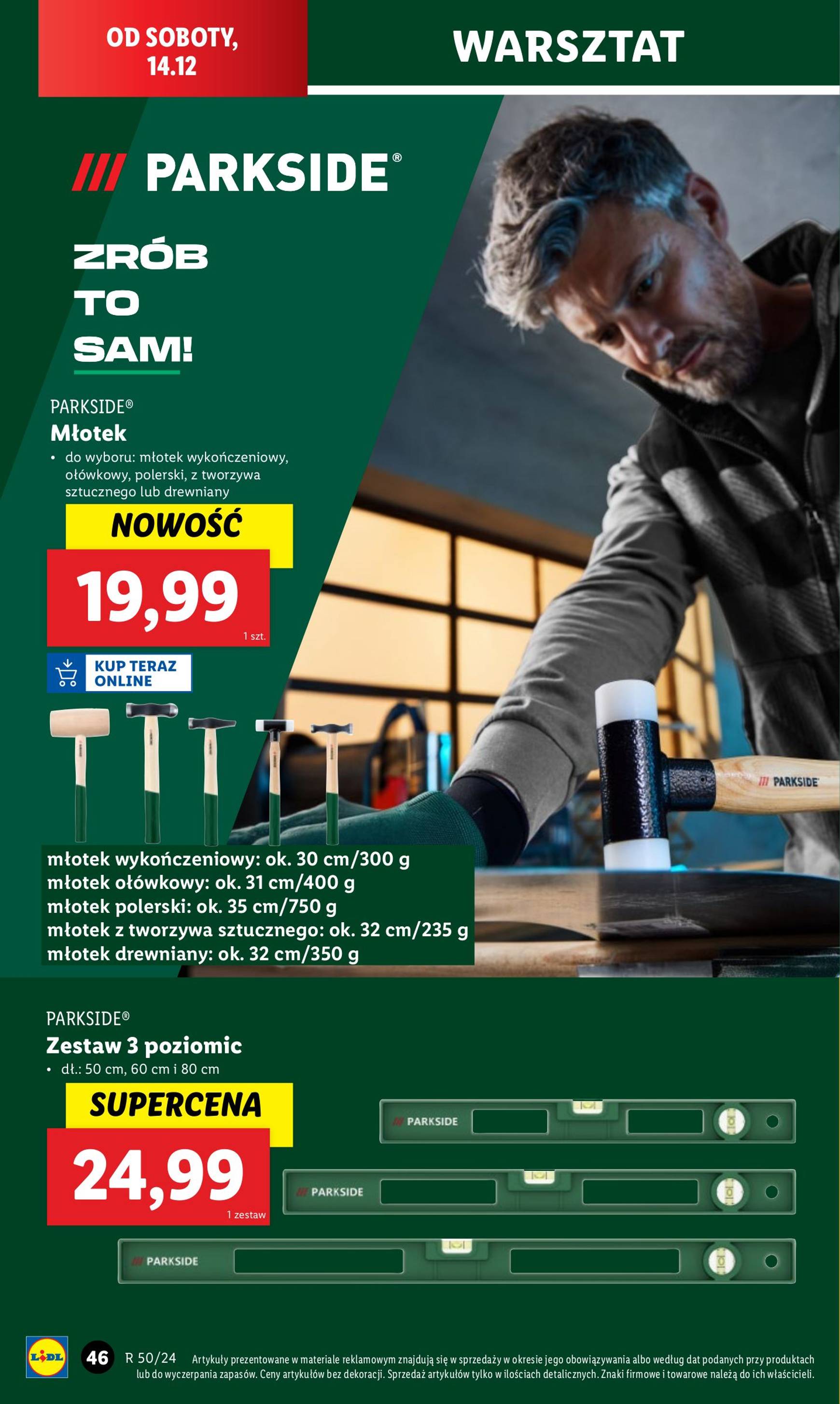 lidl - Lidl - Katalog okazji gazetka ważna od 09.12. - 15.12. - page: 50