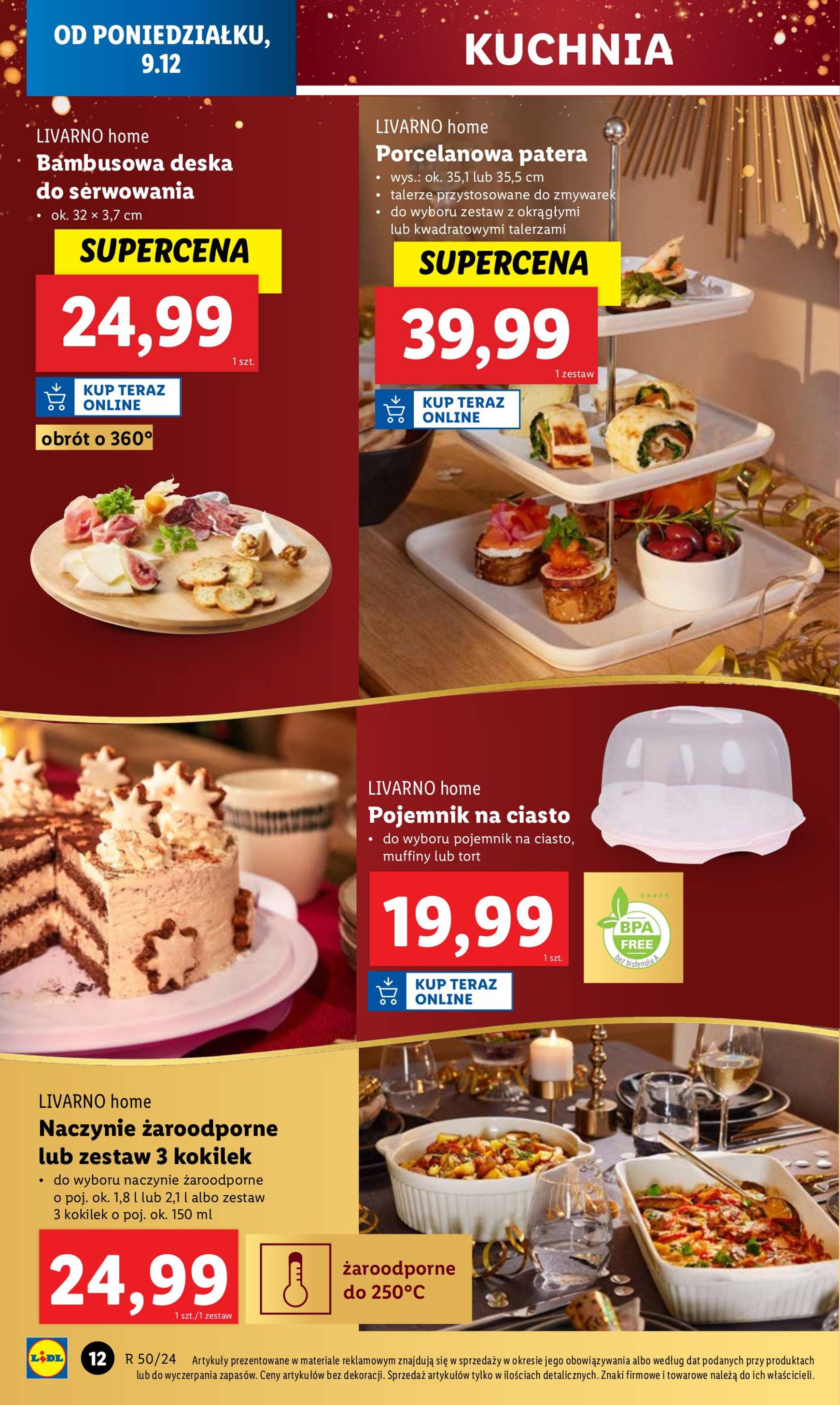 lidl - Lidl - Katalog okazji gazetka ważna od 09.12. - 15.12. - page: 12