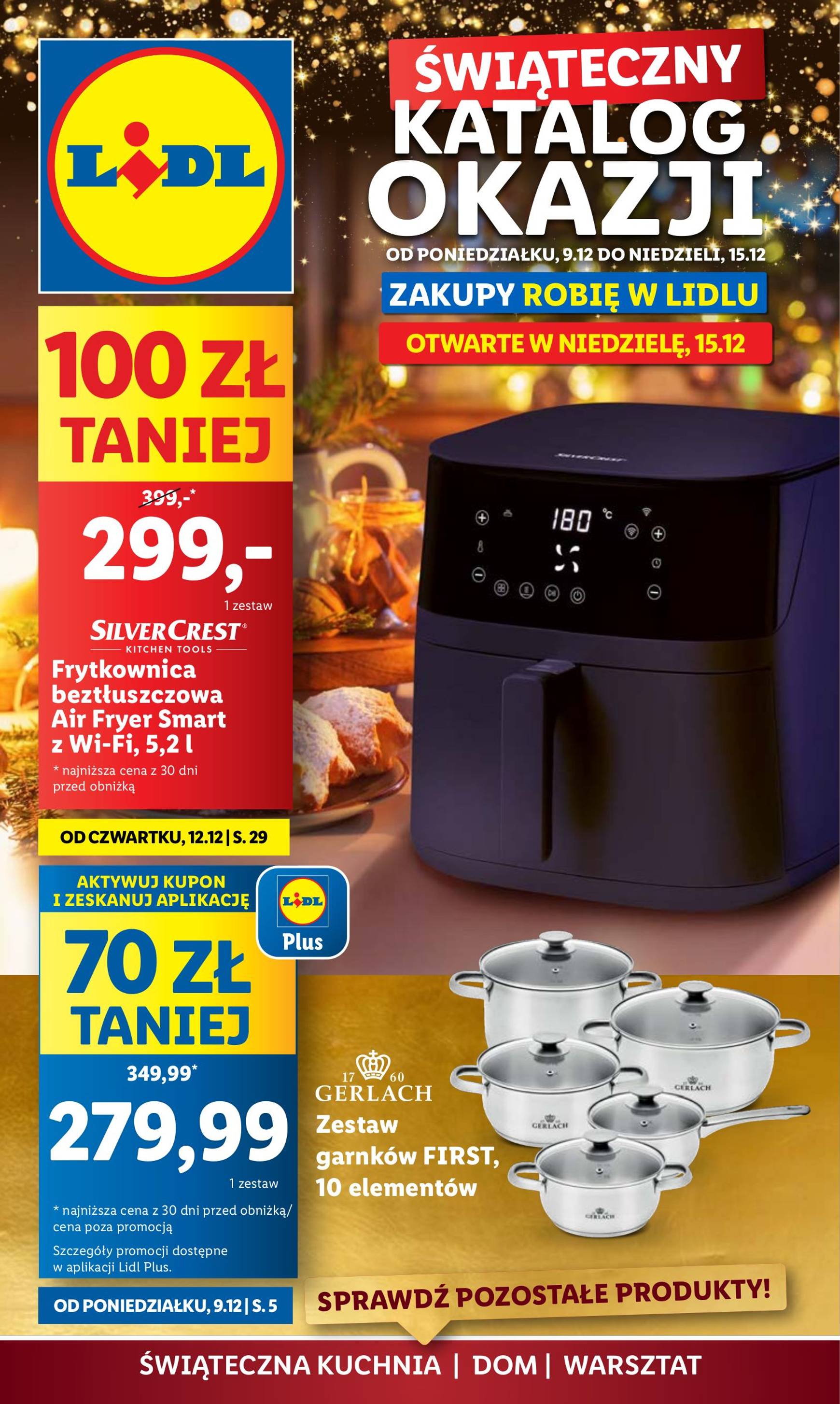 lidl - Lidl - Katalog okazji gazetka ważna od 09.12. - 15.12.