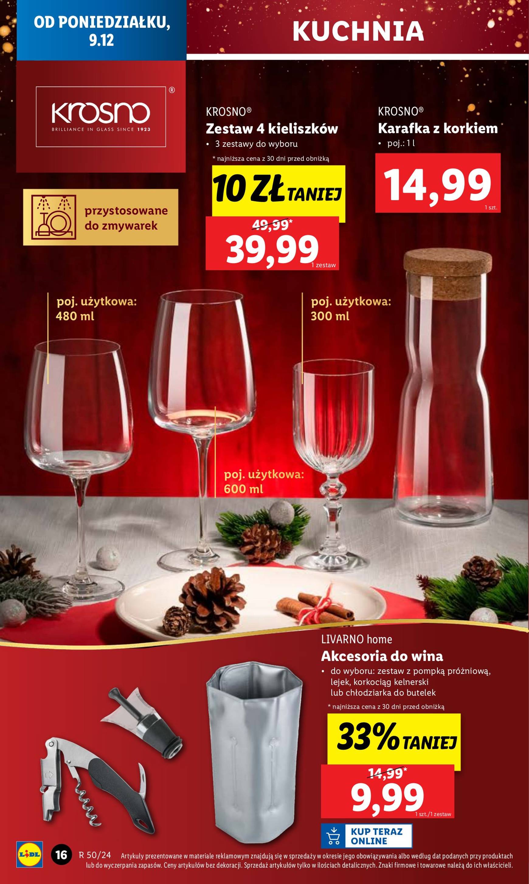 lidl - Lidl - Katalog okazji gazetka ważna od 09.12. - 15.12. - page: 16