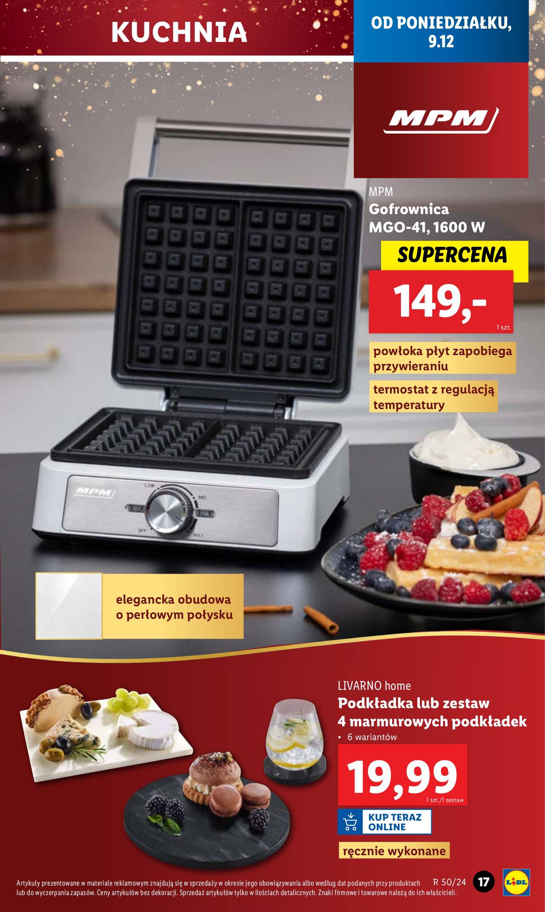 lidl - Lidl - Katalog okazji gazetka ważna od 09.12. - 15.12. - page: 17