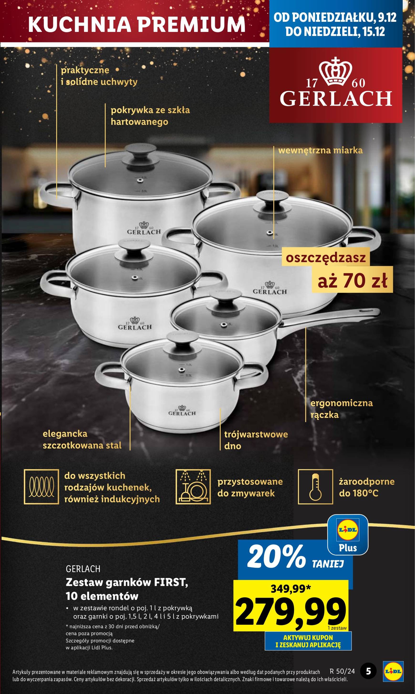 lidl - Lidl - Katalog okazji gazetka ważna od 09.12. - 15.12. - page: 5