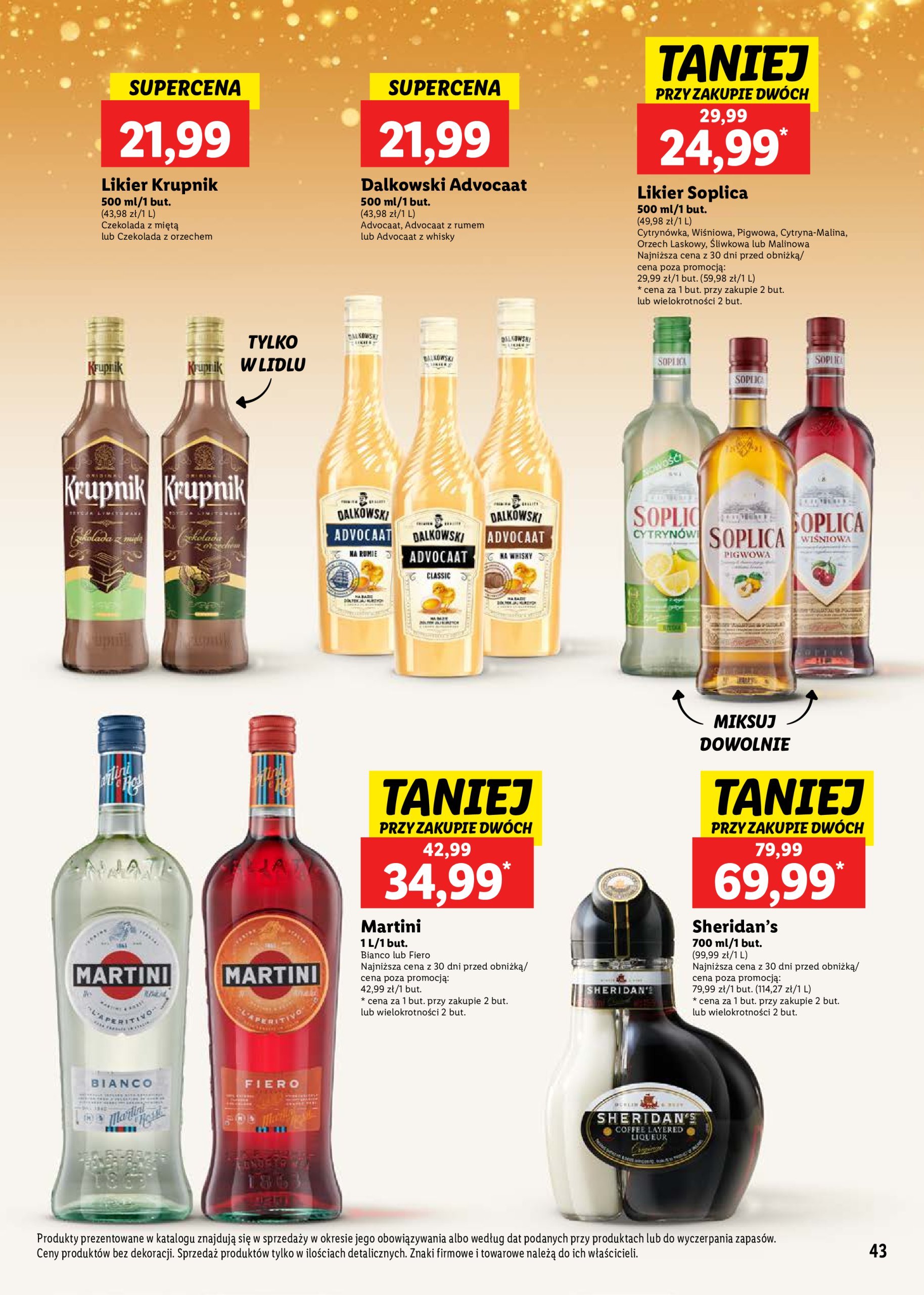 lidl - Lidl - Katalog alkoholi mocnych gazetka ważna od 02.12. - 04.01. - page: 43