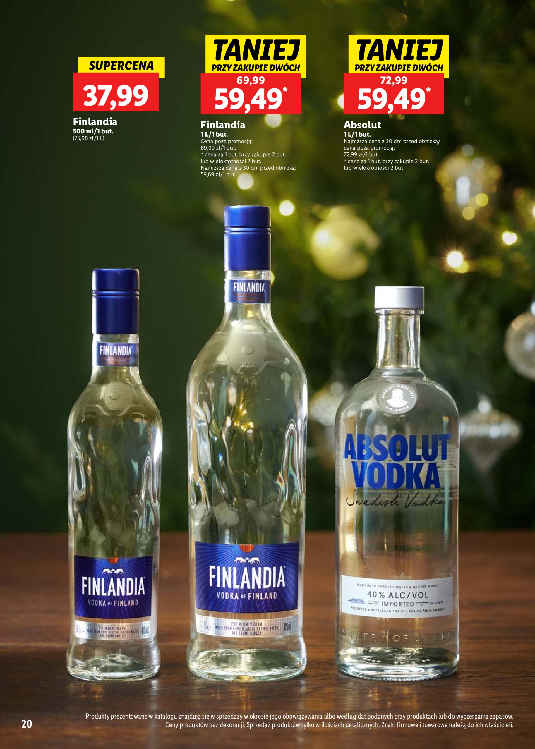 lidl - Lidl - Katalog alkoholi mocnych gazetka ważna od 02.12. - 04.01. - page: 20