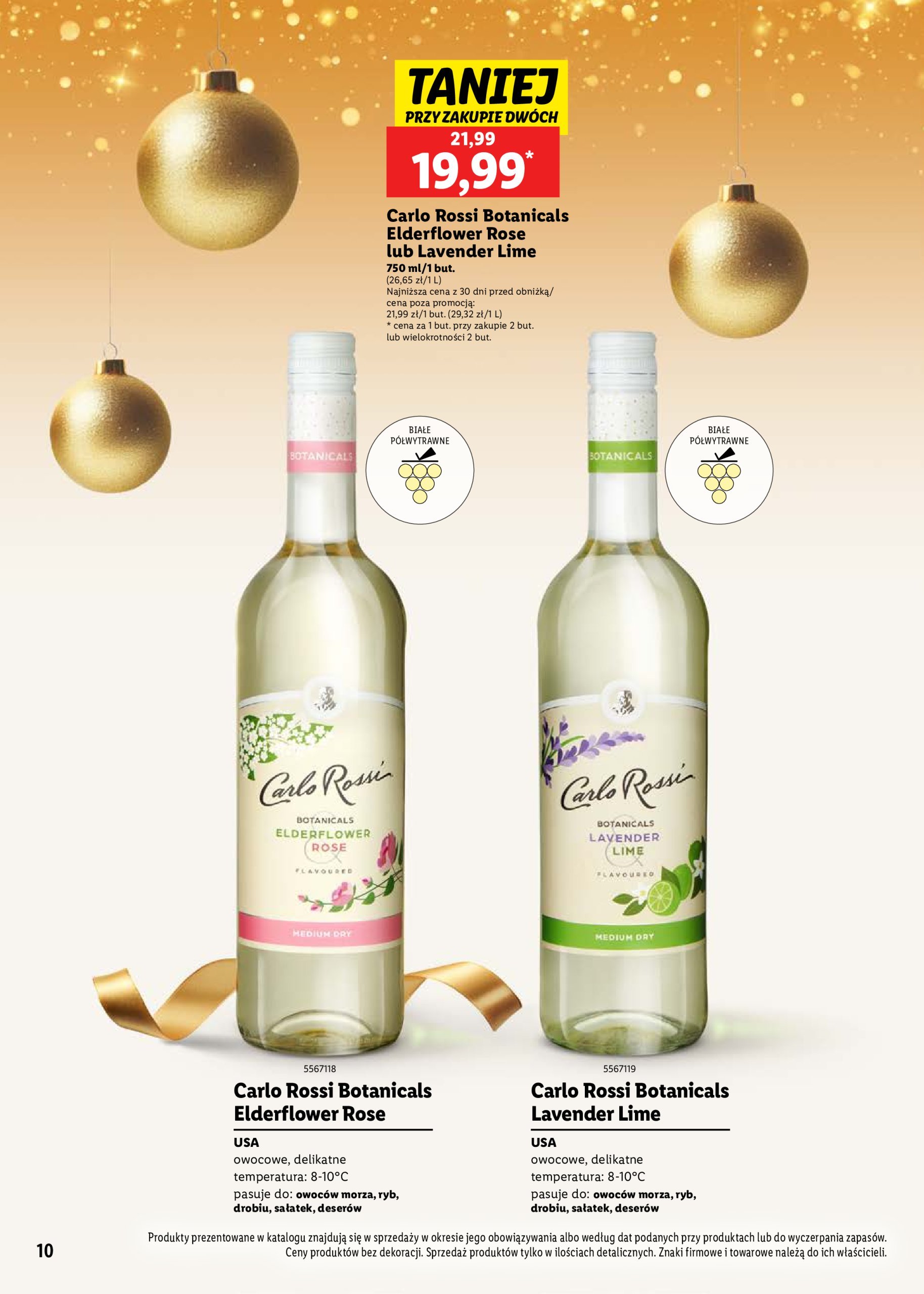 lidl - Lidl - Katalog alkoholi mocnych gazetka ważna od 02.12. - 04.01. - page: 10