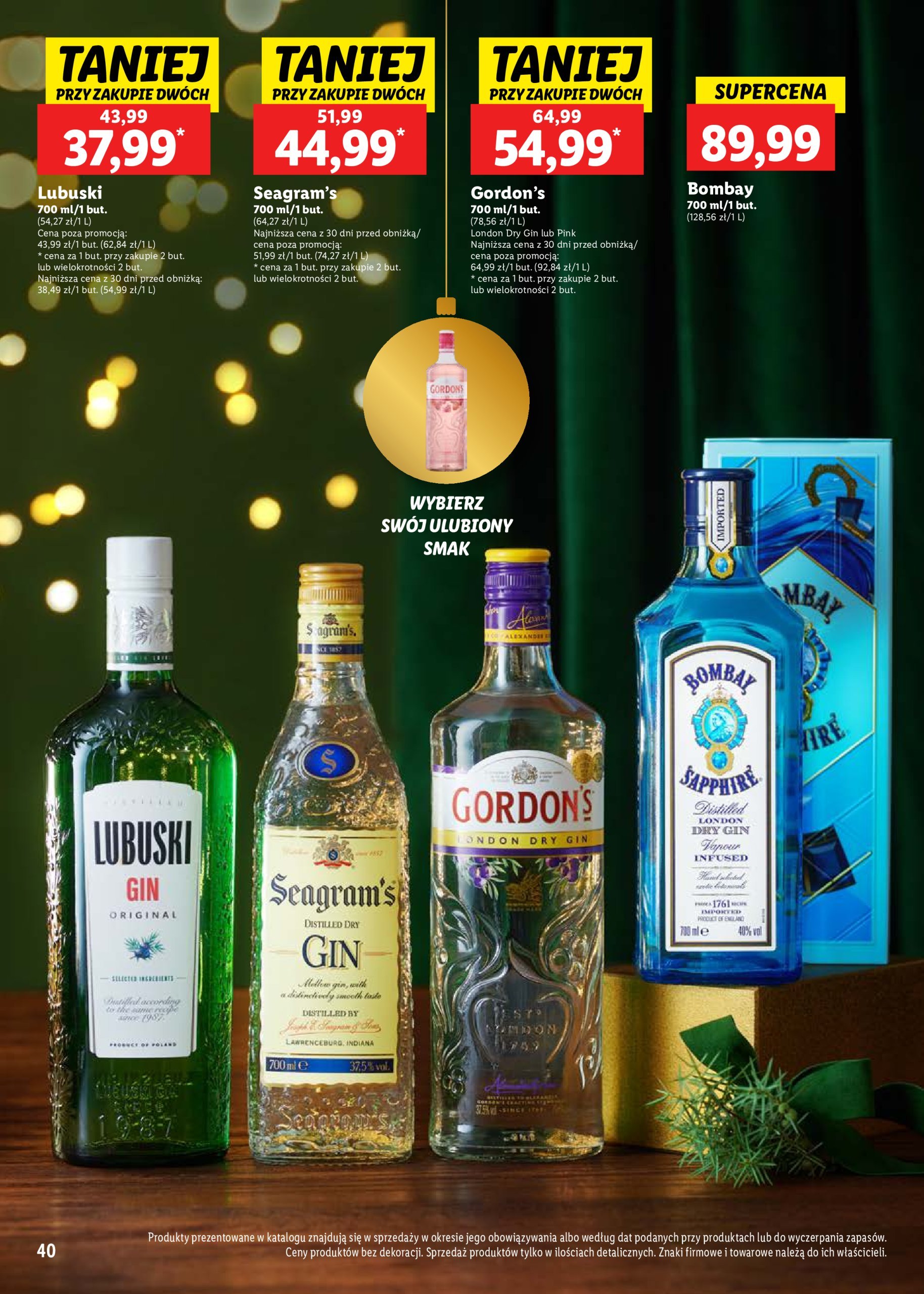 lidl - Lidl - Katalog alkoholi mocnych gazetka ważna od 02.12. - 04.01. - page: 40