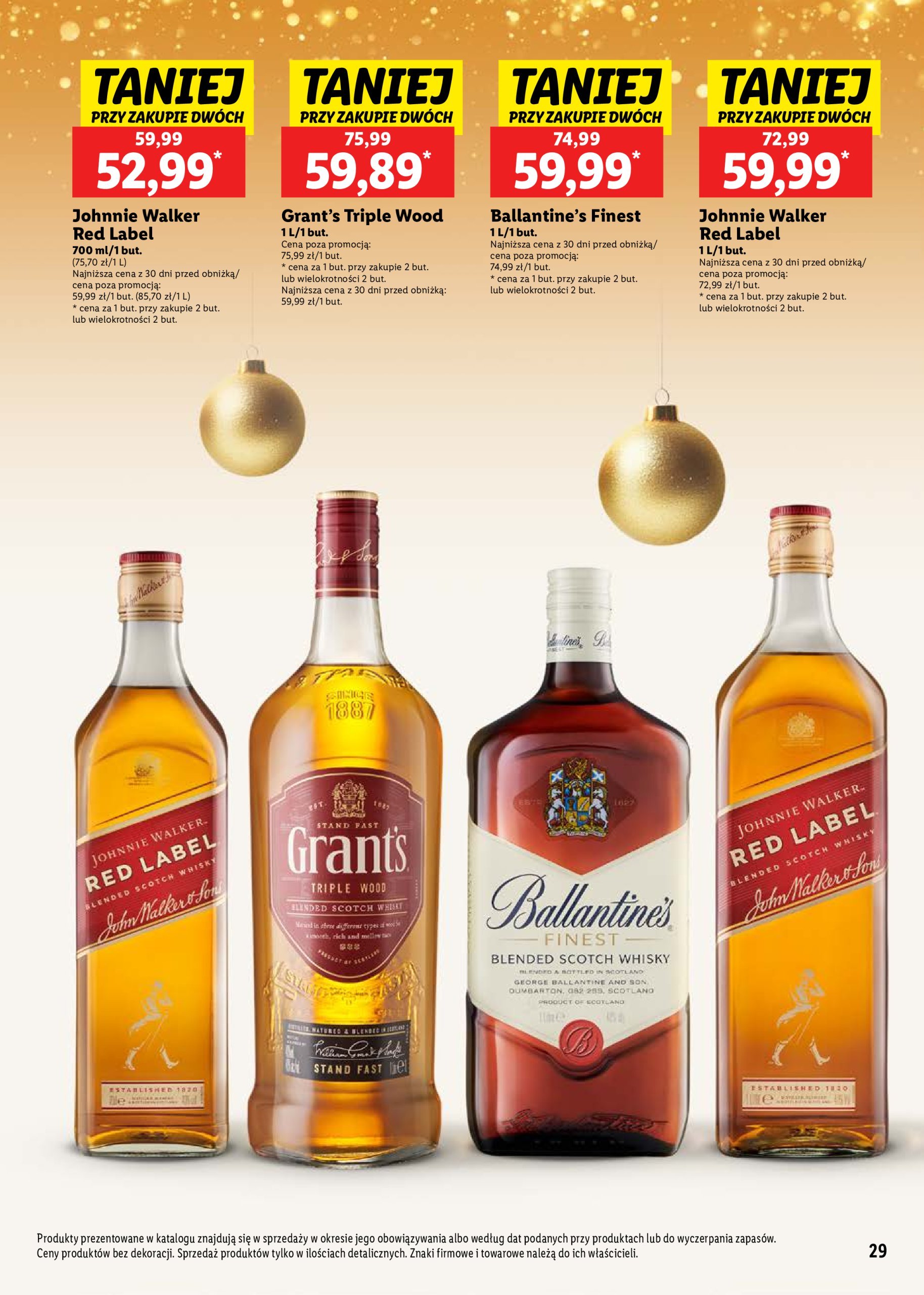 lidl - Lidl - Katalog alkoholi mocnych gazetka ważna od 02.12. - 04.01. - page: 29