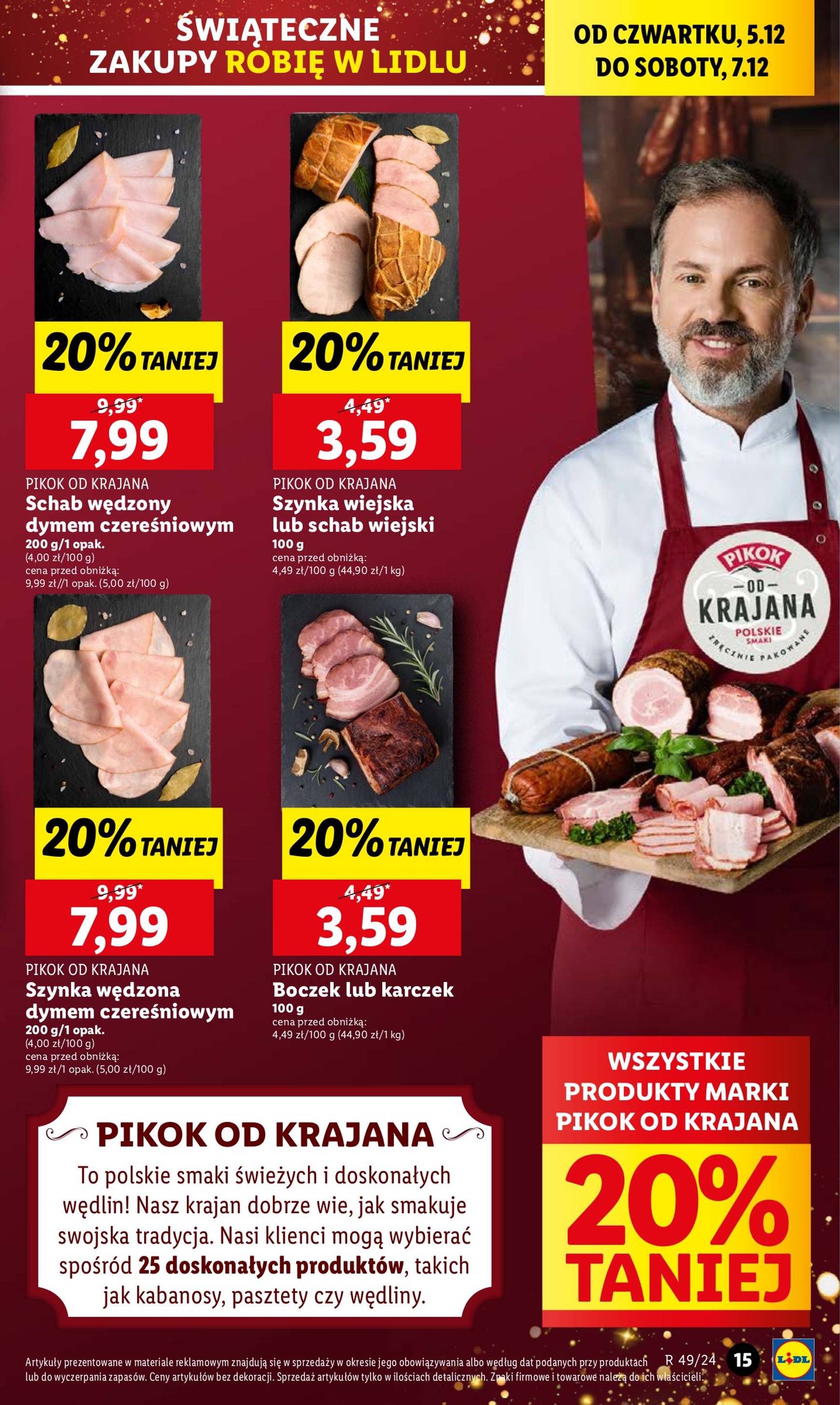 lidl - Lidl gazetka ważna od 05.12. - 07.12. - page: 15