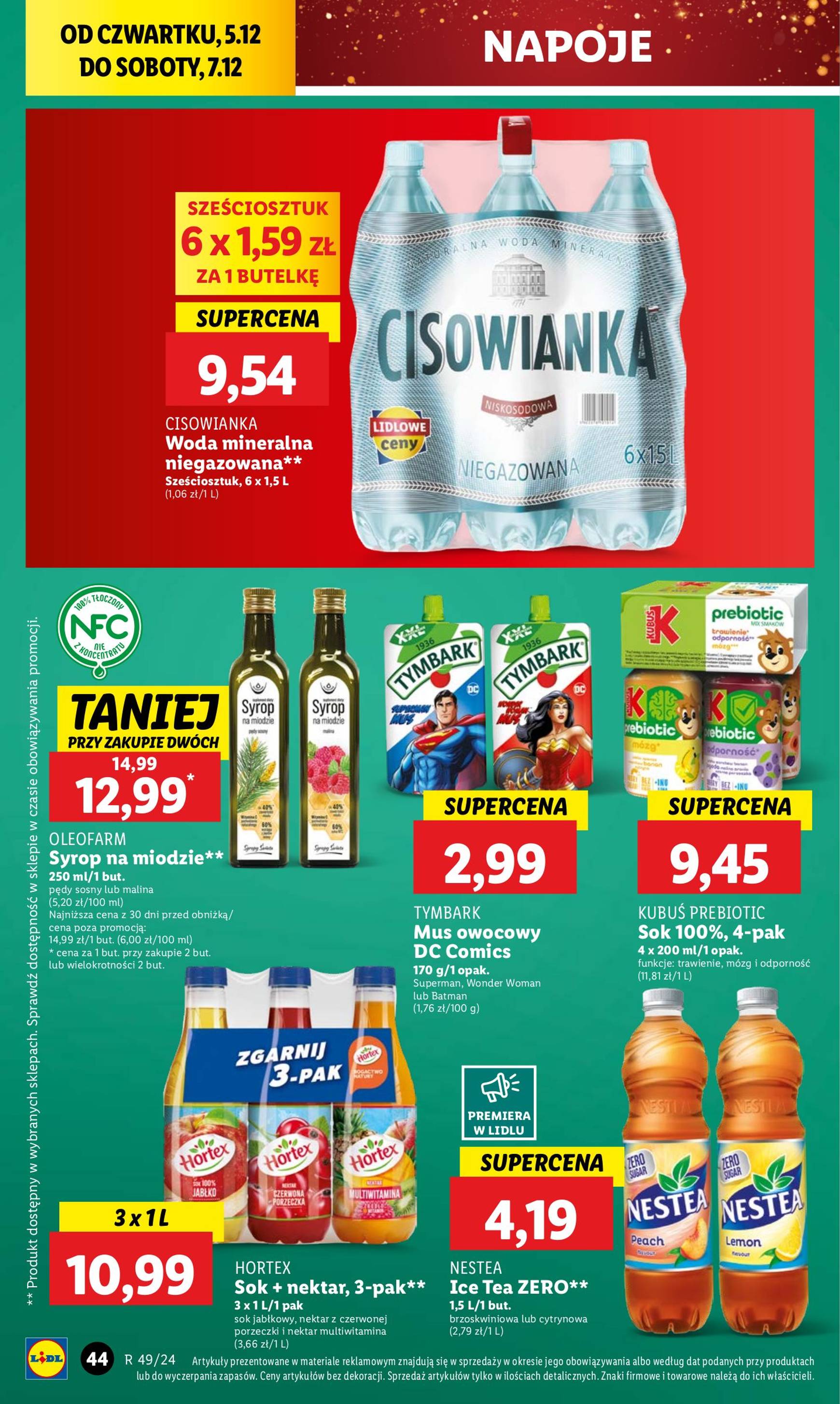 lidl - Lidl gazetka ważna od 05.12. - 07.12. - page: 48