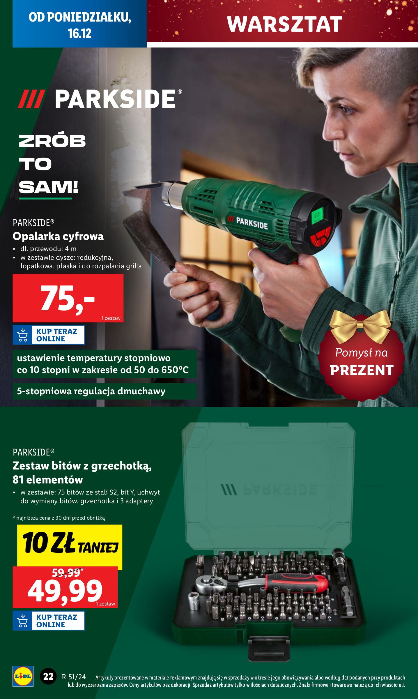 lidl - Lidl - Katalog okazji gazetka ważna od 16.12. - 22.12. - page: 22