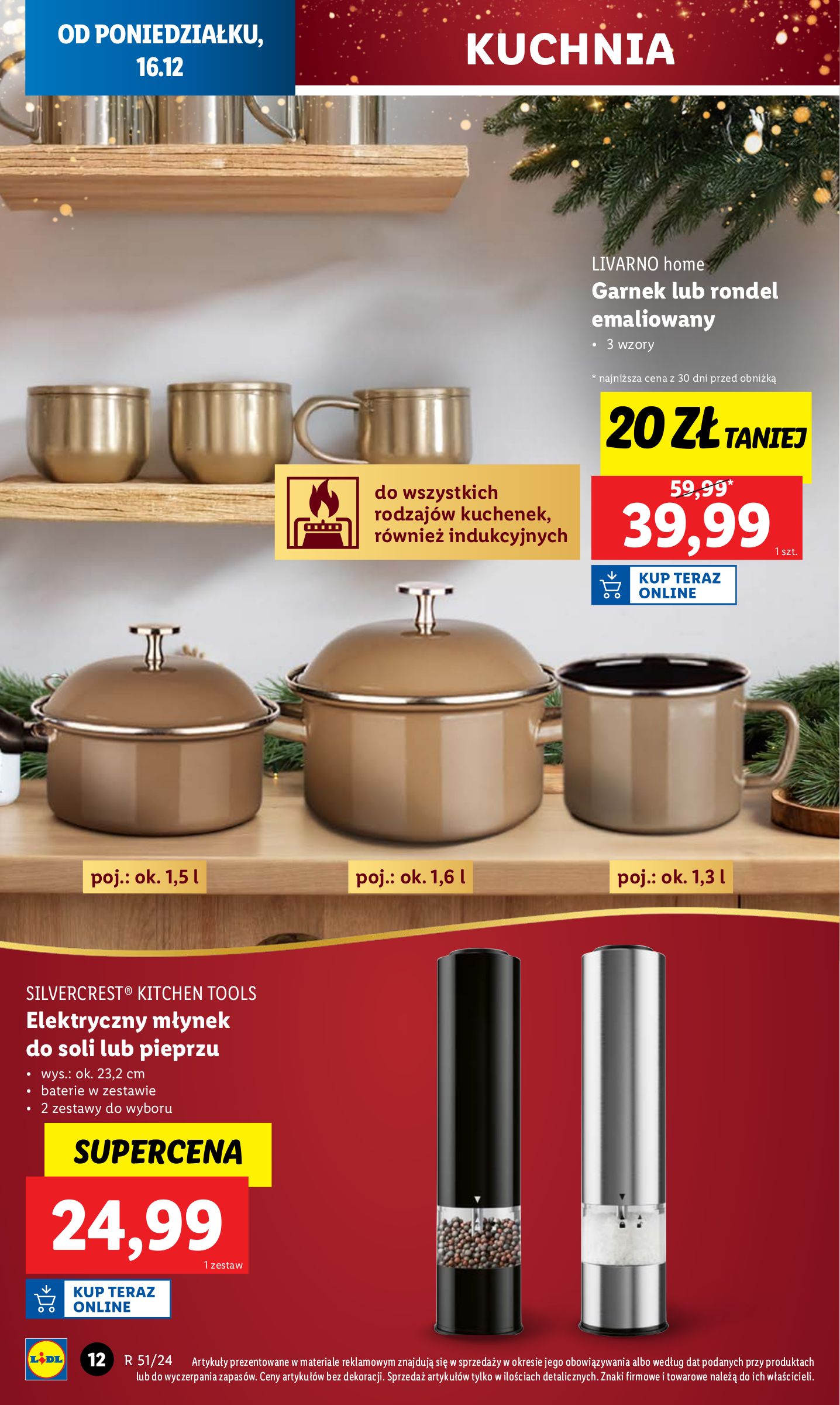 lidl - Lidl - Katalog okazji gazetka ważna od 16.12. - 22.12. - page: 12