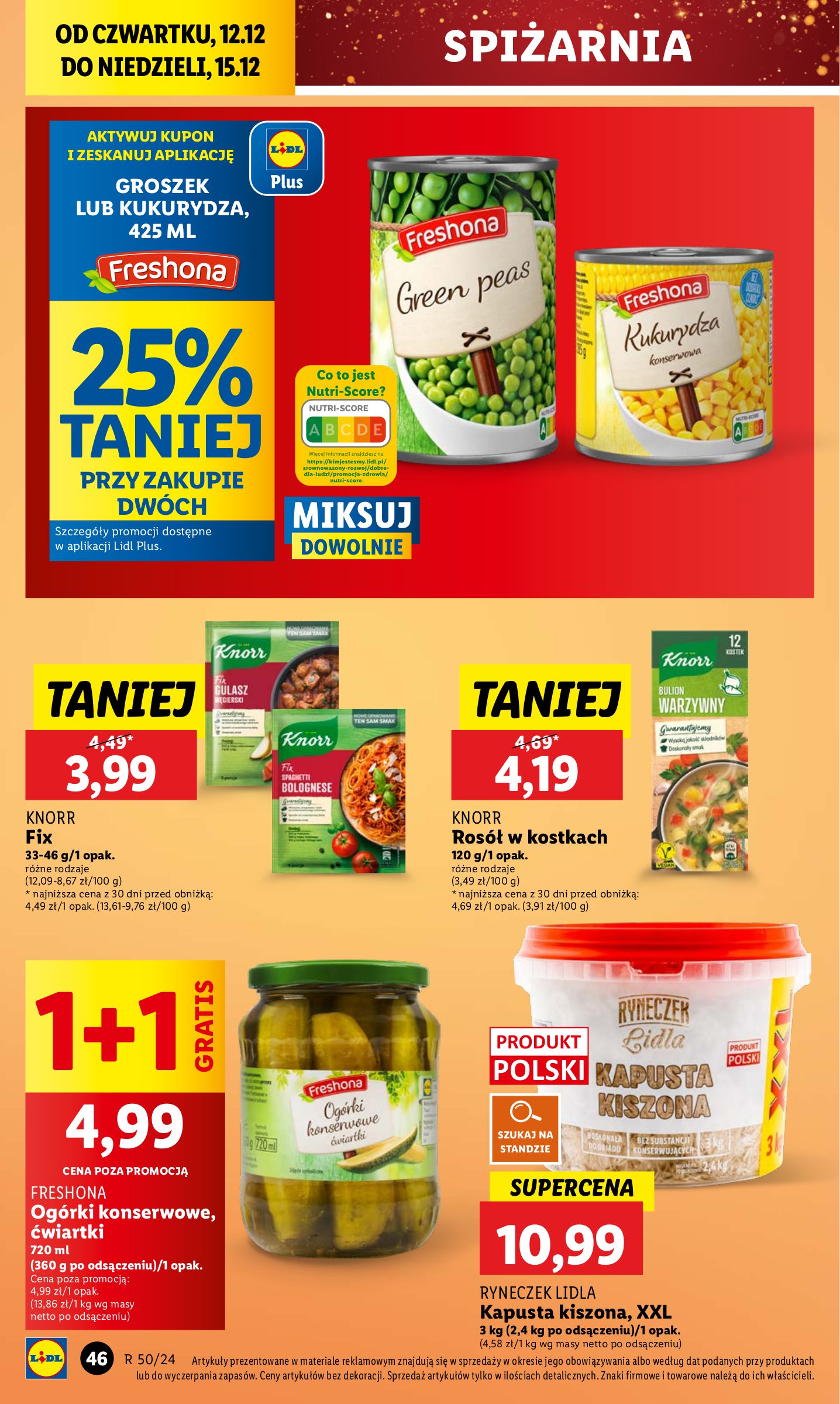 lidl - Lidl gazetka ważna od 12.12. - 15.12. - page: 48