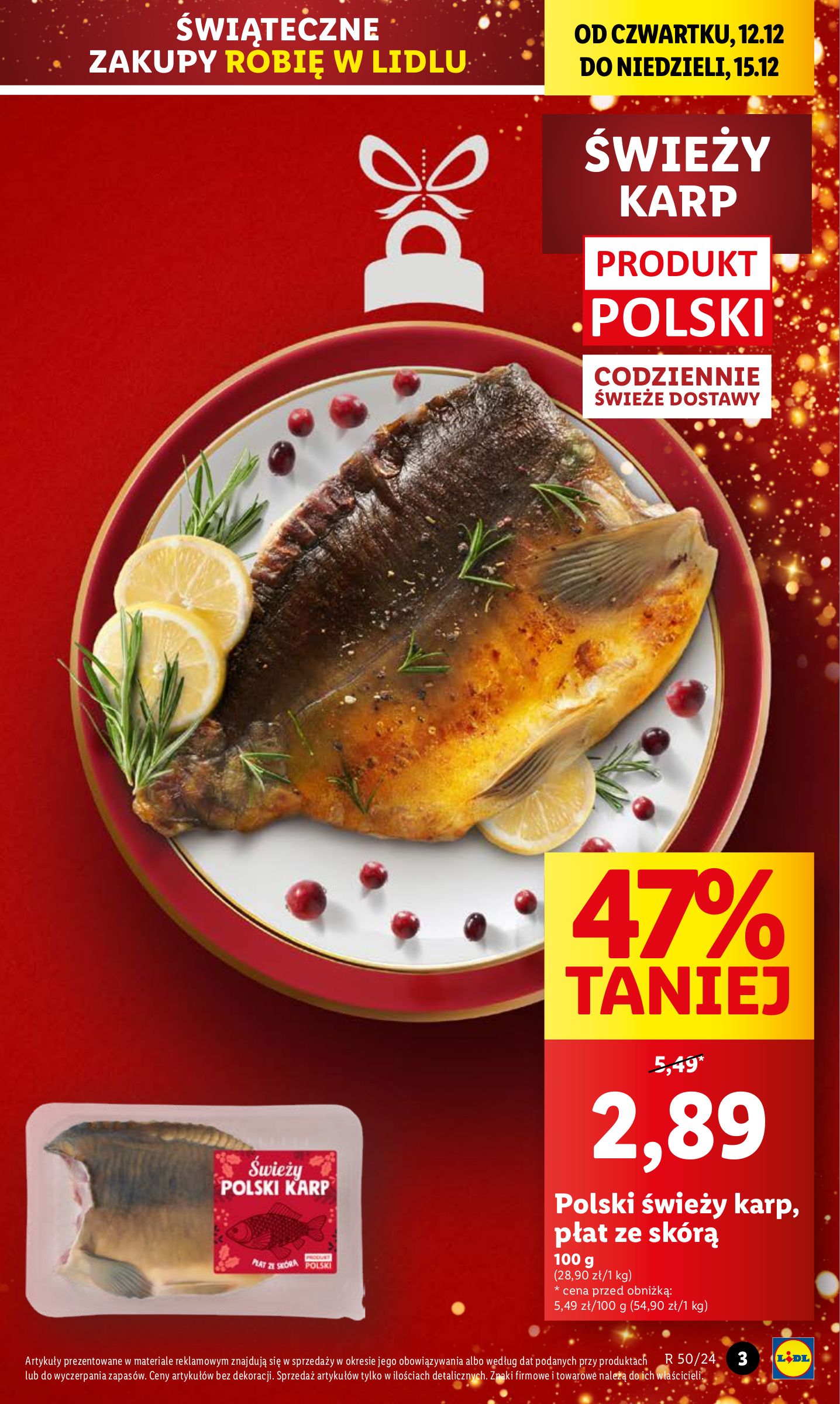 lidl - Lidl gazetka ważna od 12.12. - 15.12. - page: 3