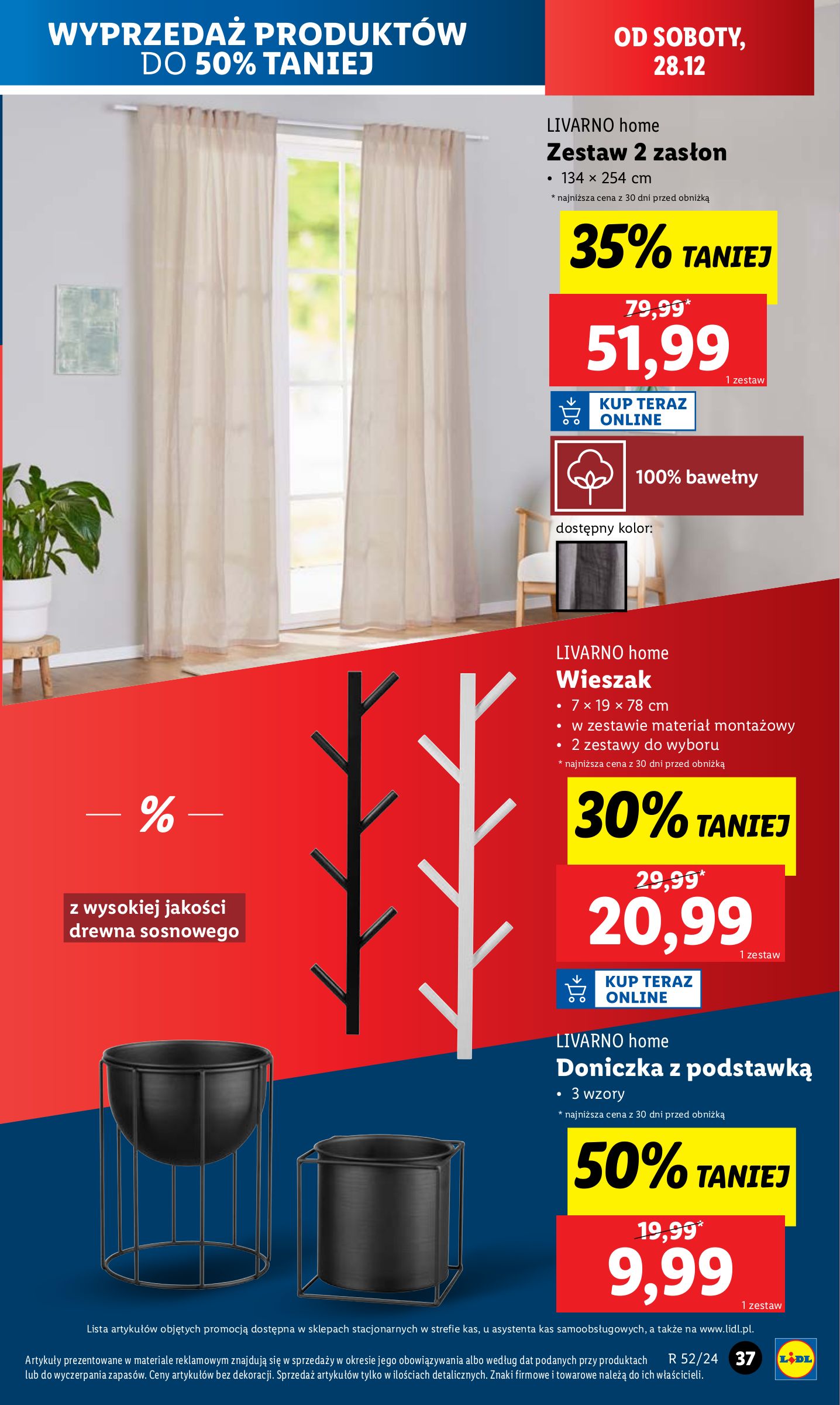 lidl - Lidl - Katalog Okazji gazetka ważna od 23.12. - 28.12. - page: 39