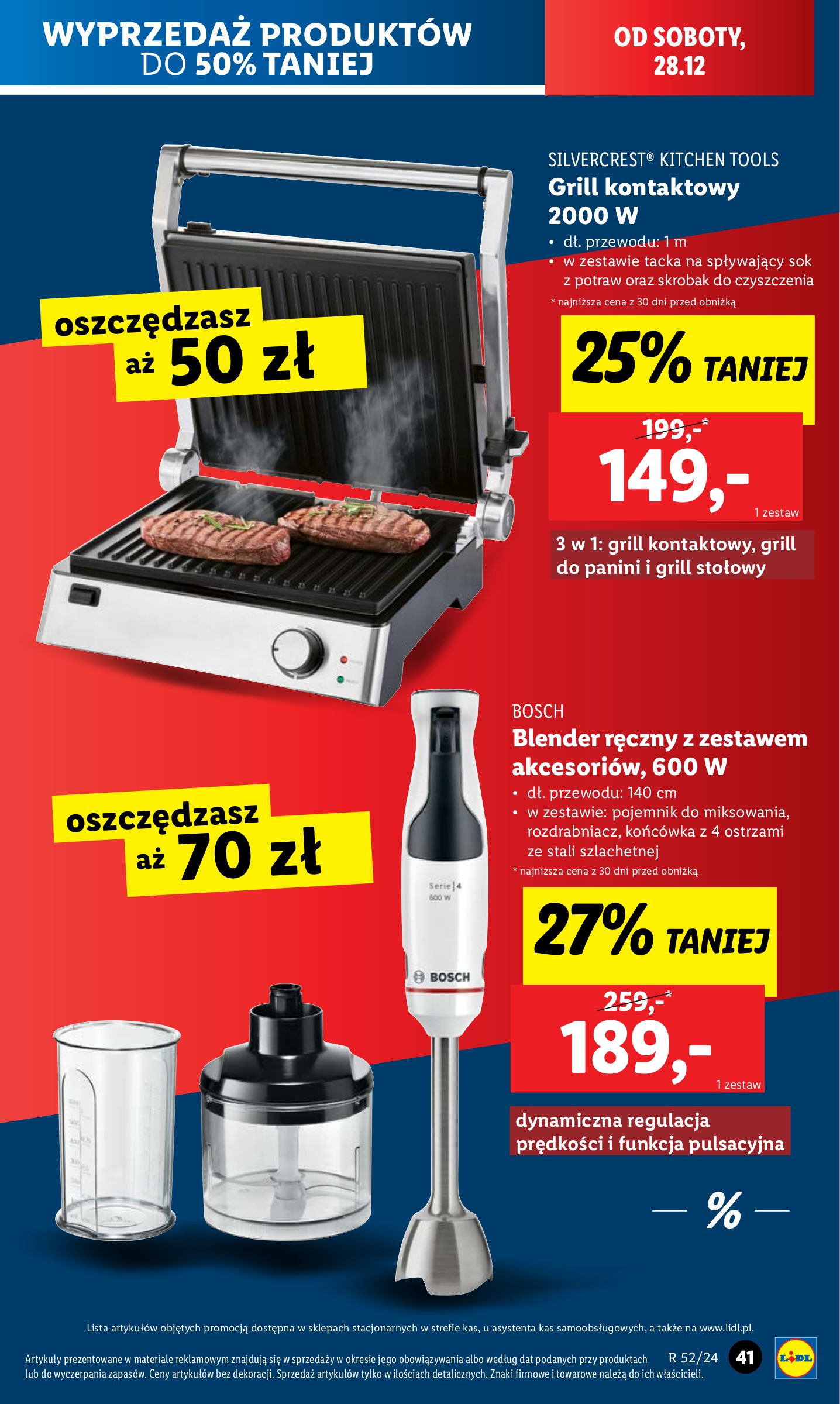 lidl - Lidl - Katalog Okazji gazetka ważna od 23.12. - 28.12. - page: 43