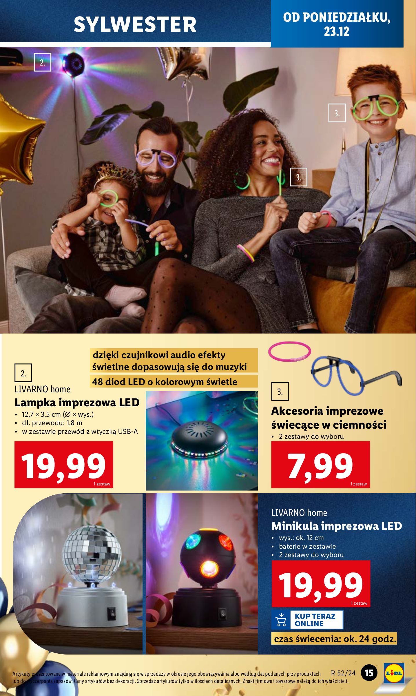 lidl - Lidl - Katalog Okazji gazetka ważna od 23.12. - 28.12. - page: 15