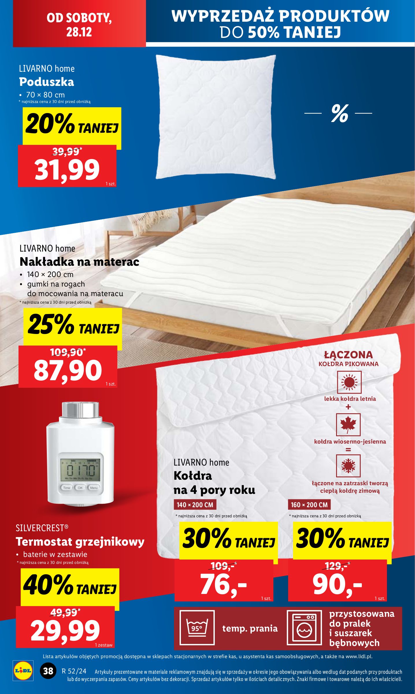 lidl - Lidl - Katalog Okazji gazetka ważna od 23.12. - 28.12. - page: 40