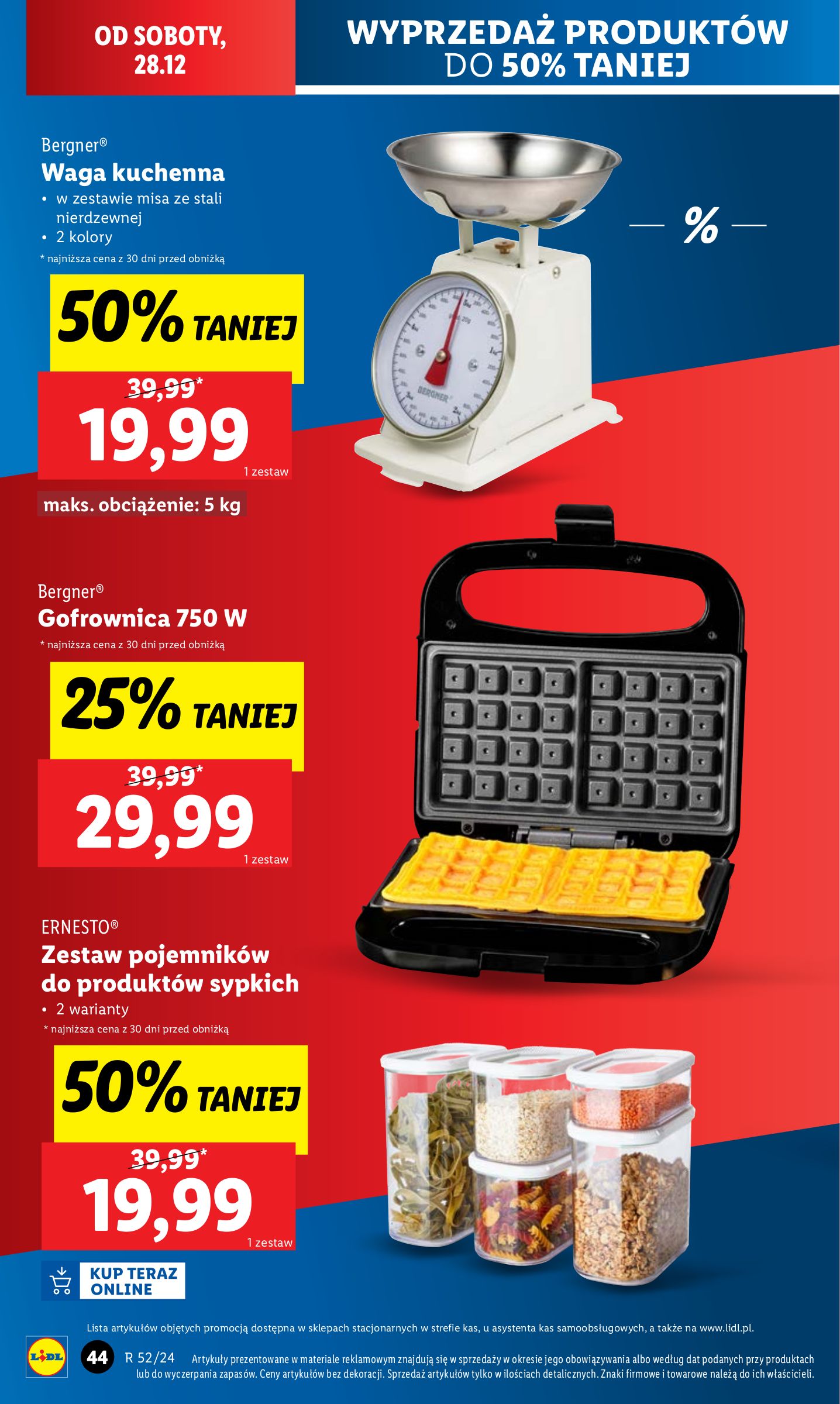 lidl - Lidl - Katalog Okazji gazetka ważna od 23.12. - 28.12. - page: 46