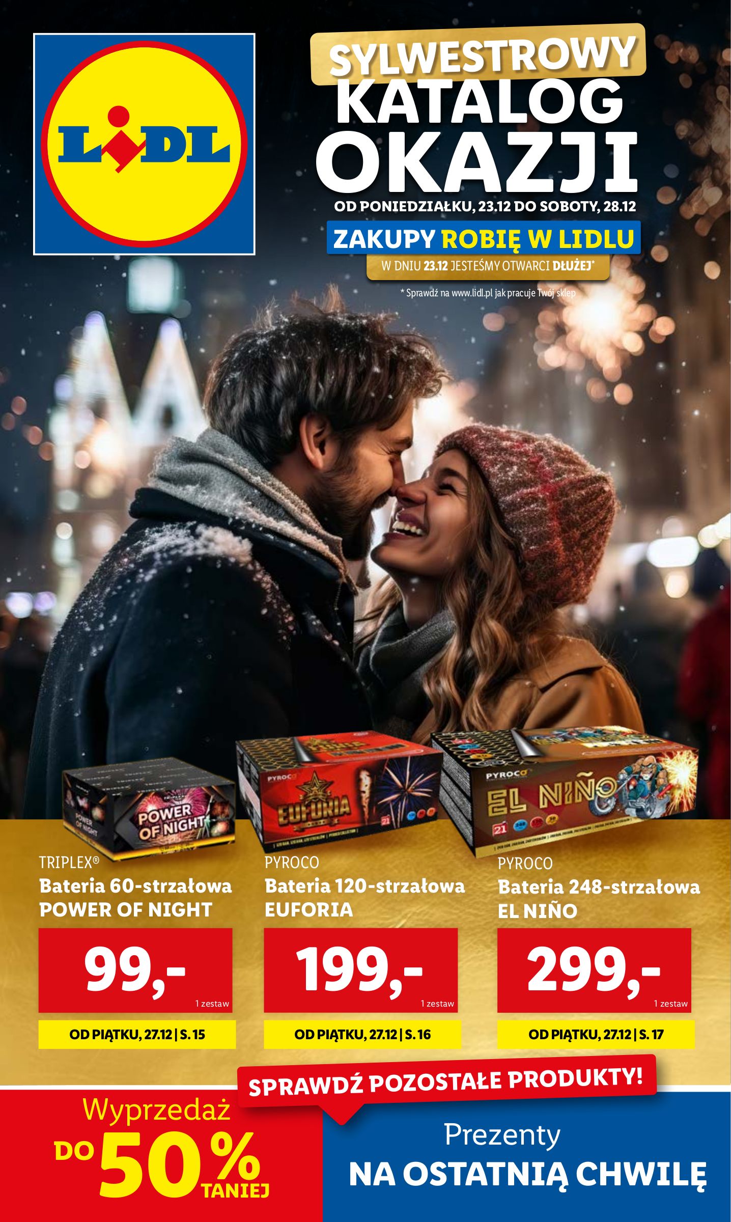 lidl - Lidl - Katalog Okazji gazetka ważna od 23.12. - 28.12.