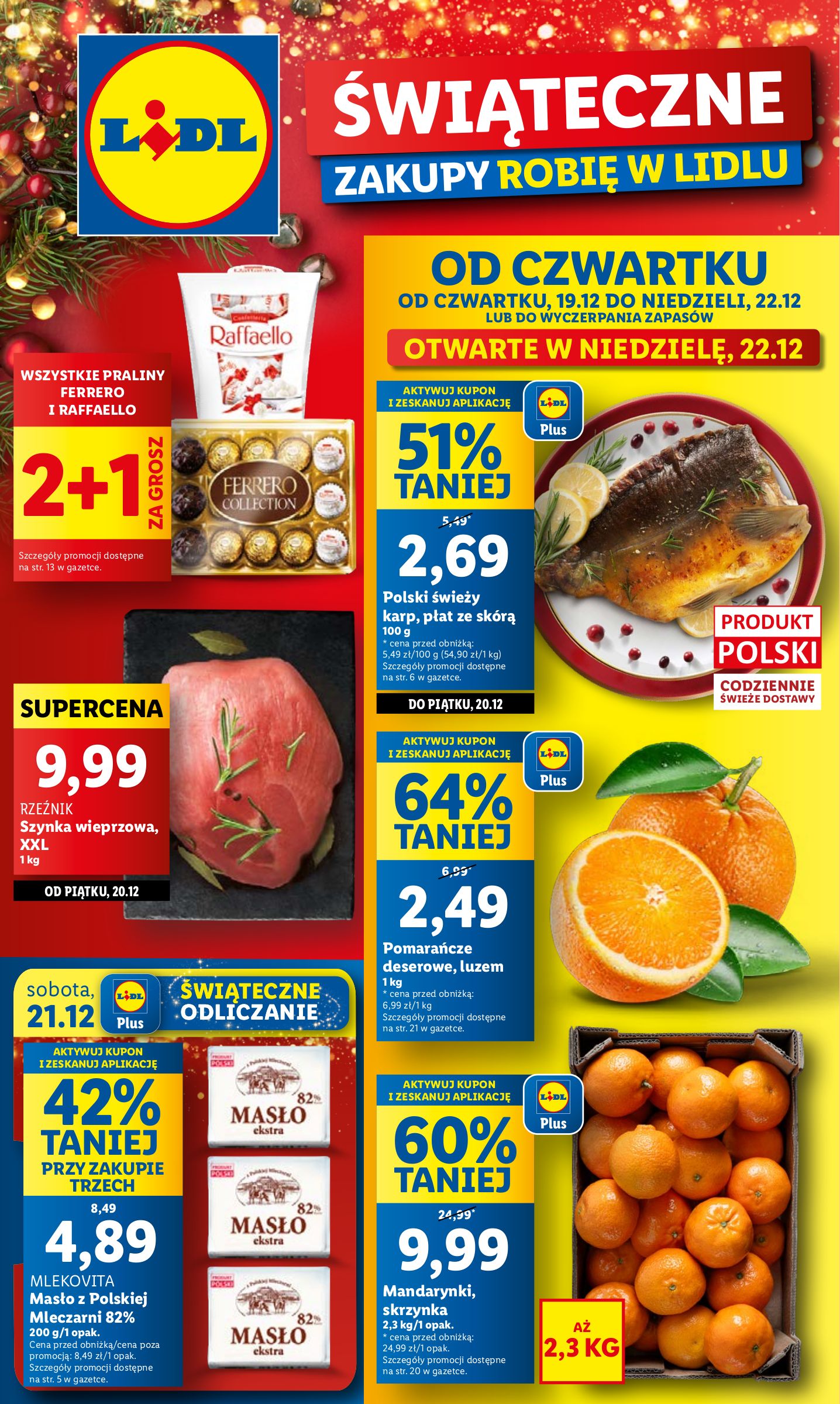 lidl - Lidl gazetka ważna od 19.12. - 22.12.