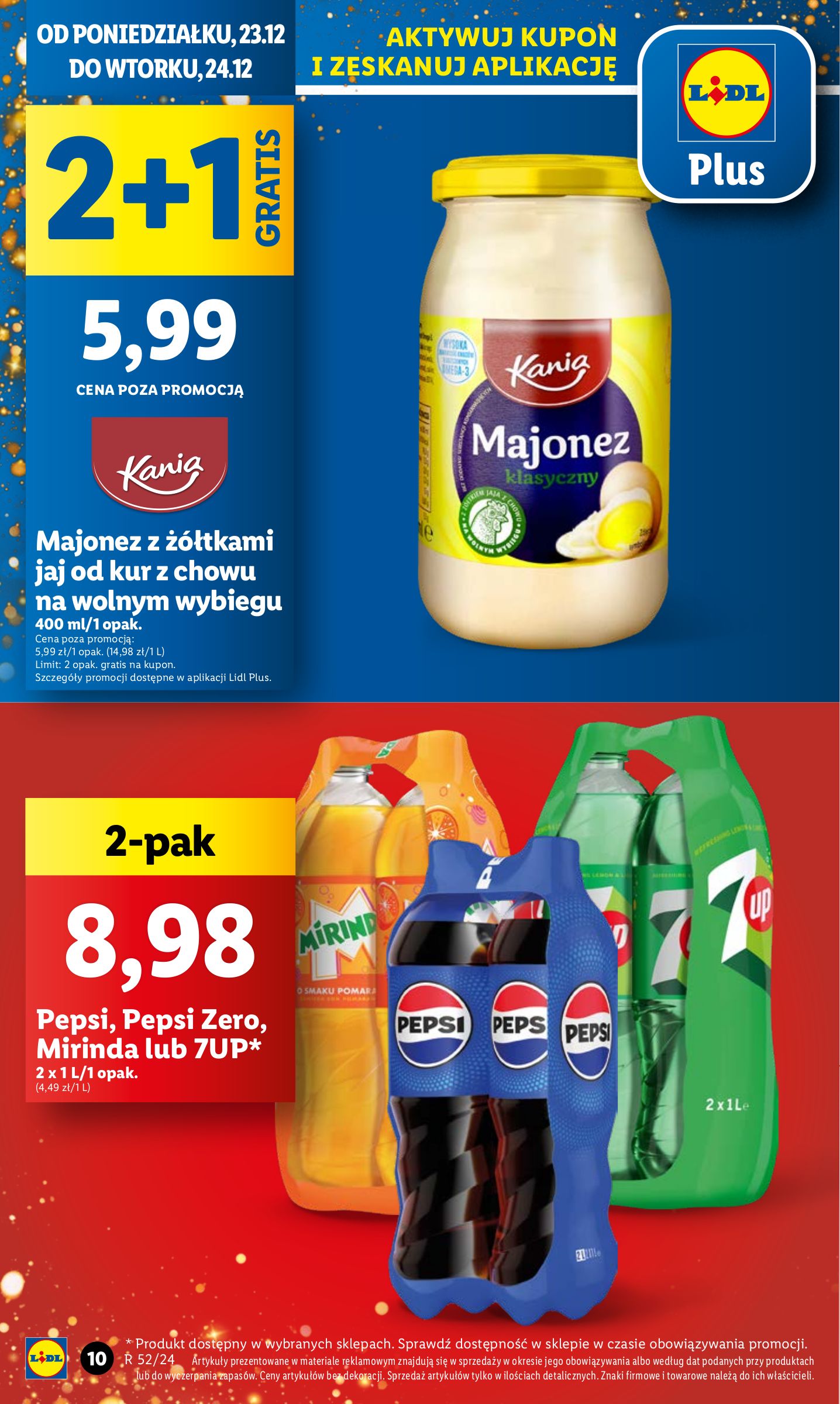 lidl - Lidl gazetka ważna od 23.12. - 24.12. - page: 10