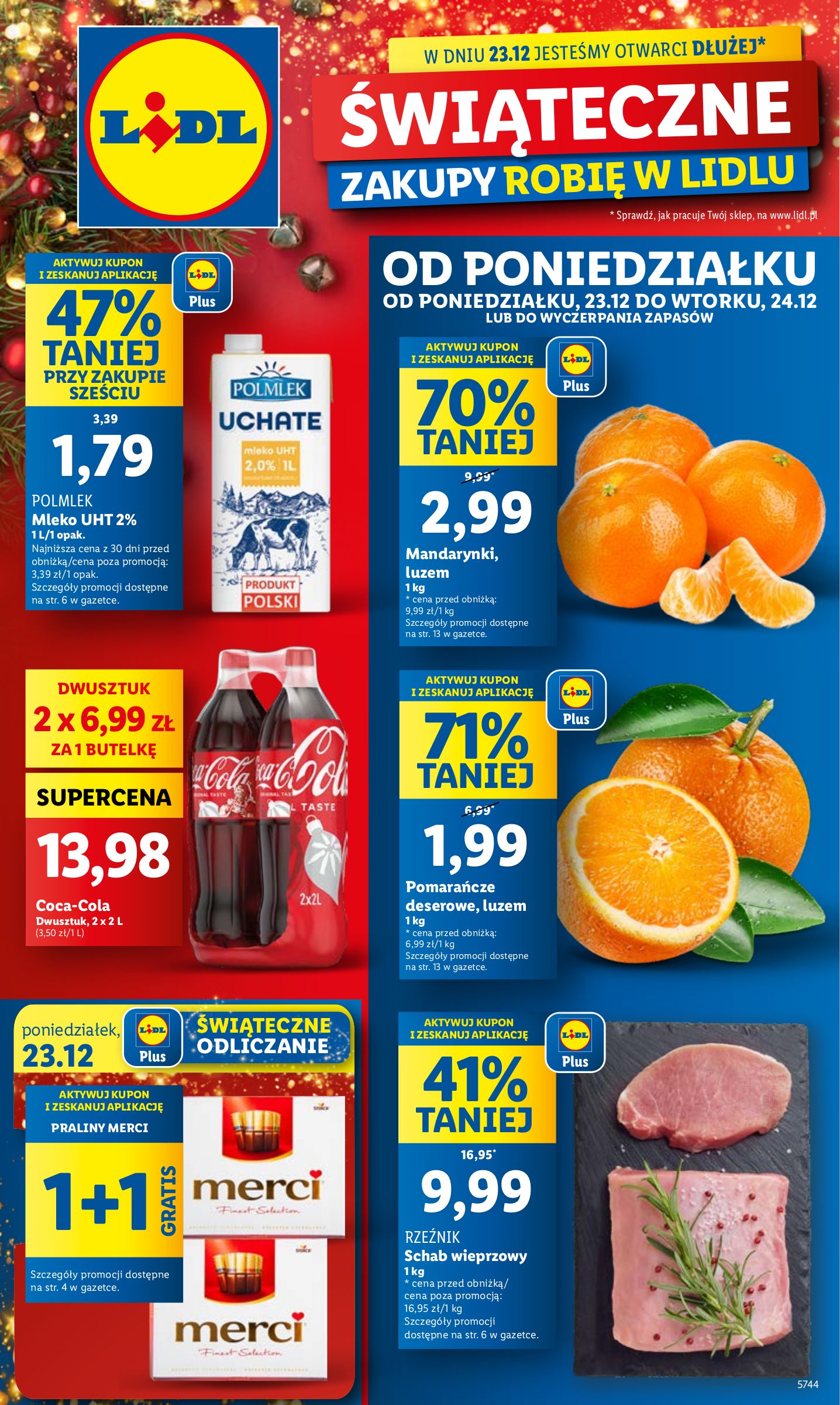 lidl - Lidl gazetka ważna od 23.12. - 24.12.