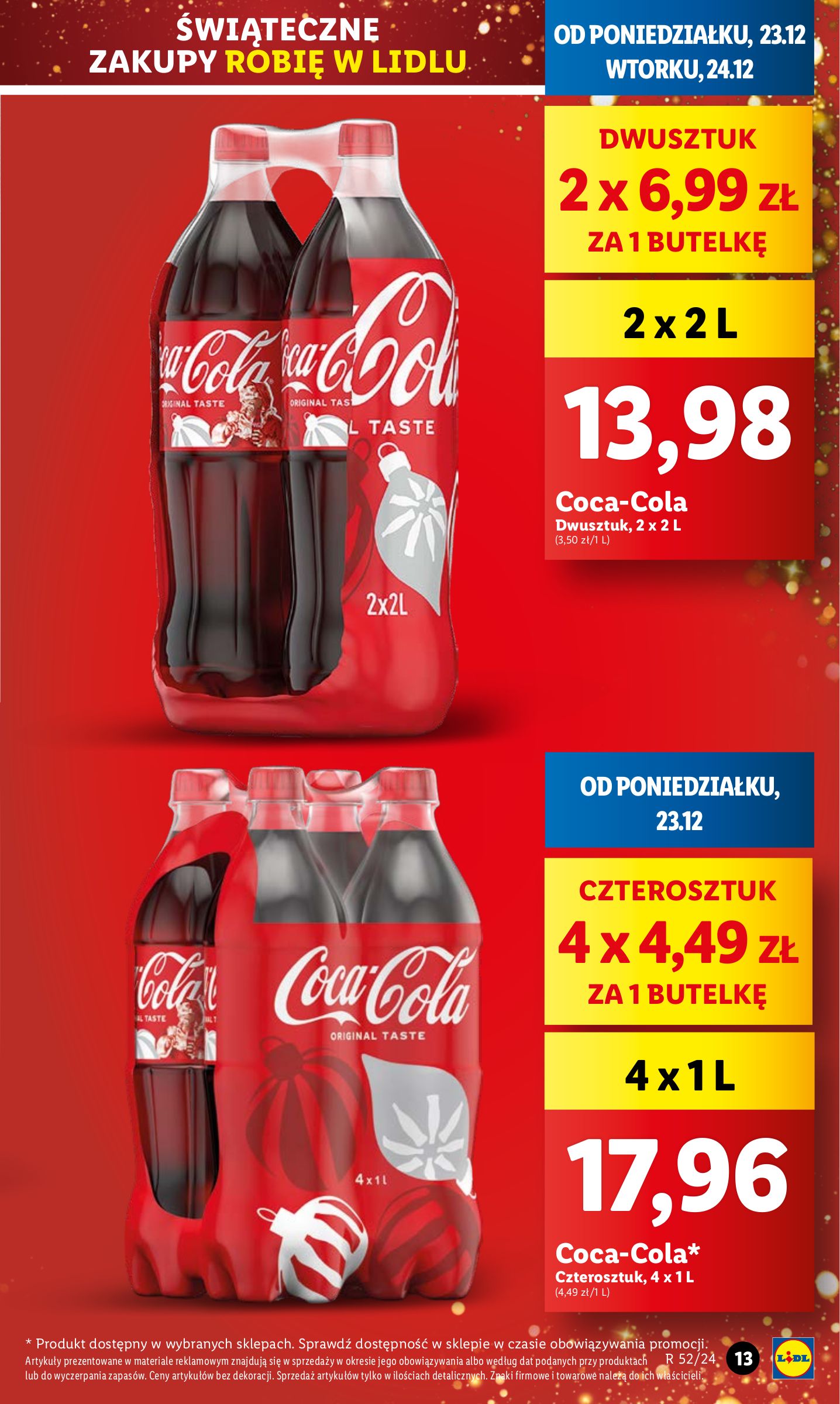 lidl - Lidl gazetka ważna od 23.12. - 24.12. - page: 13