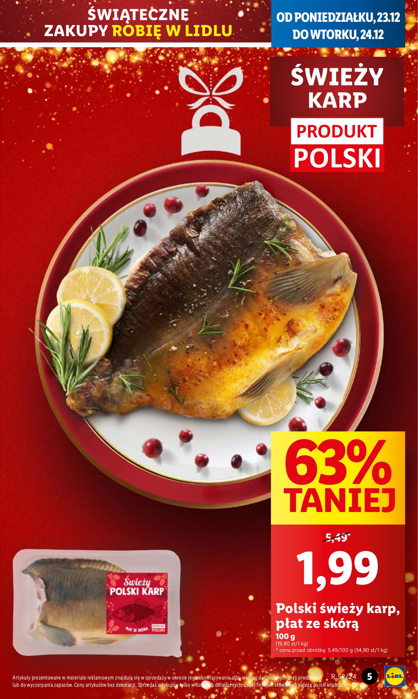 lidl - Lidl gazetka ważna od 23.12. - 24.12. - page: 5