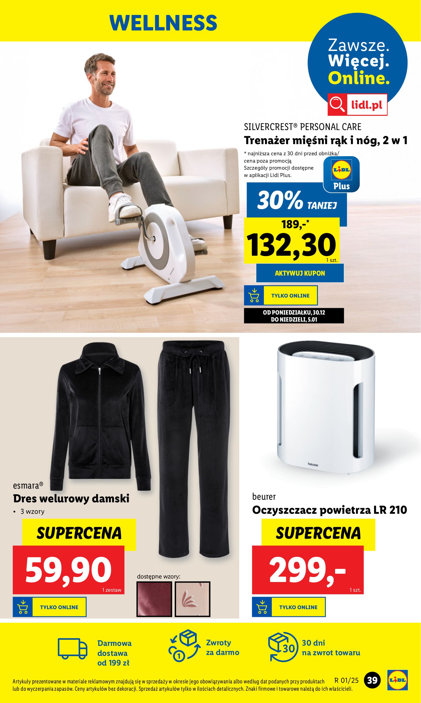 lidl - Lidl Polsko - Katalog okazji gazetka ważna od 30.12. - 04.01. - page: 43