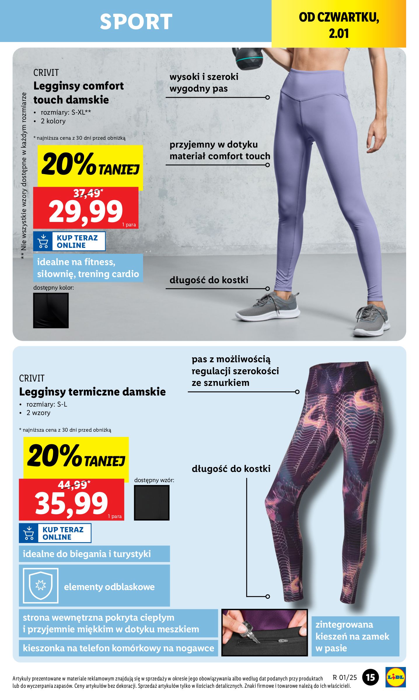 lidl - Lidl Polsko - Katalog okazji gazetka ważna od 30.12. - 04.01. - page: 15