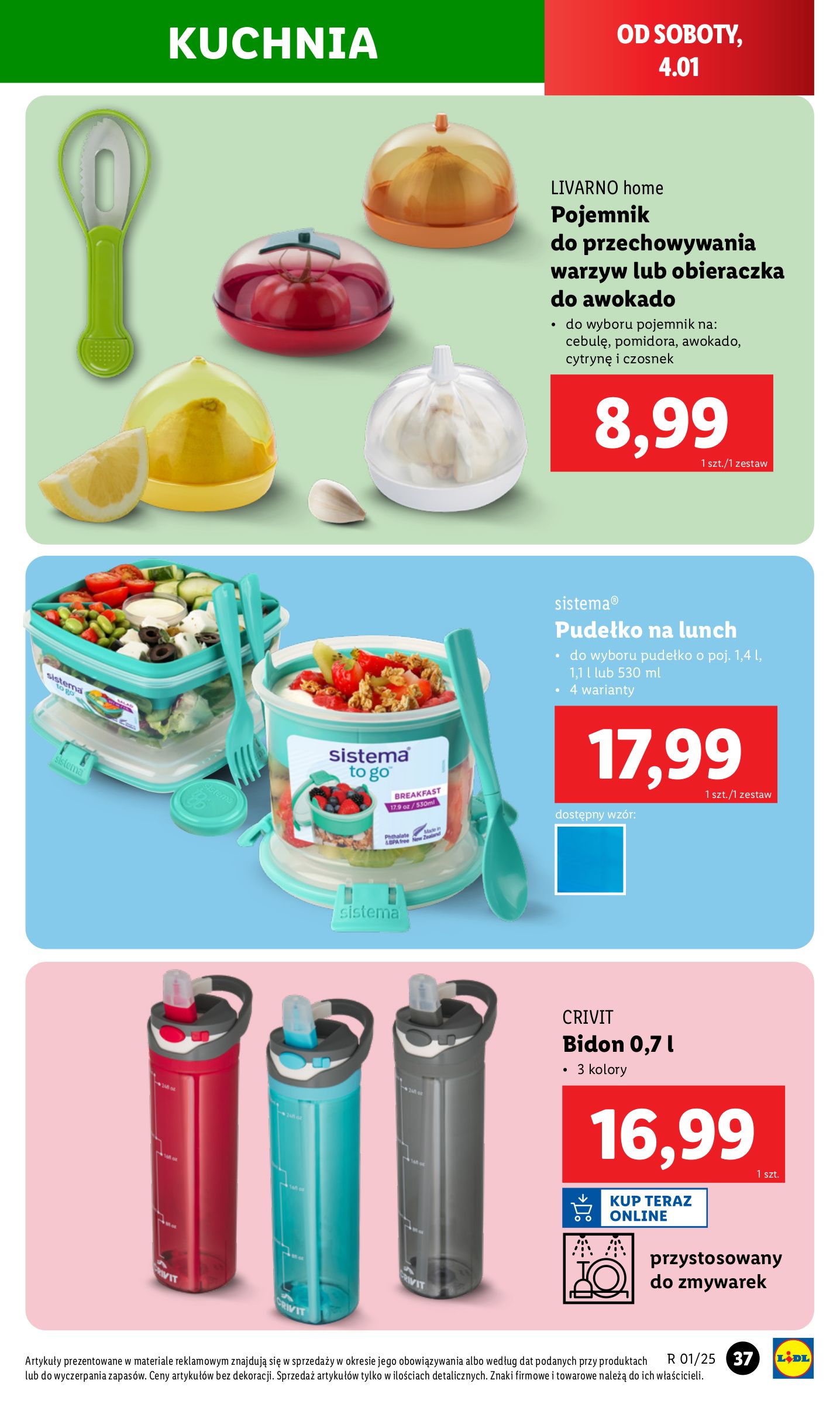 lidl - Lidl Polsko - Katalog okazji gazetka ważna od 30.12. - 04.01. - page: 41