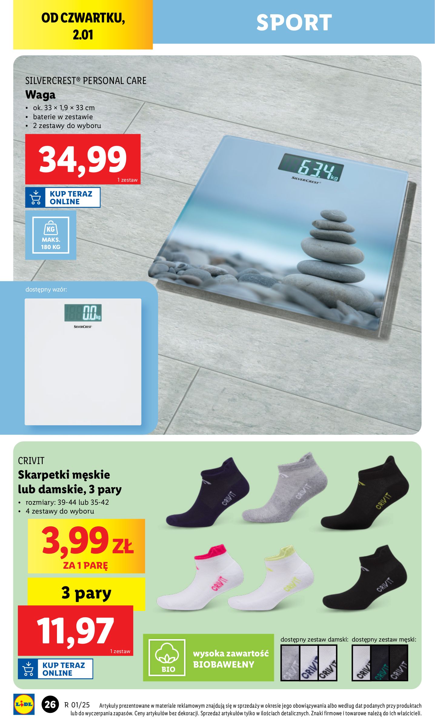 lidl - Lidl Polsko - Katalog okazji gazetka ważna od 30.12. - 04.01. - page: 26