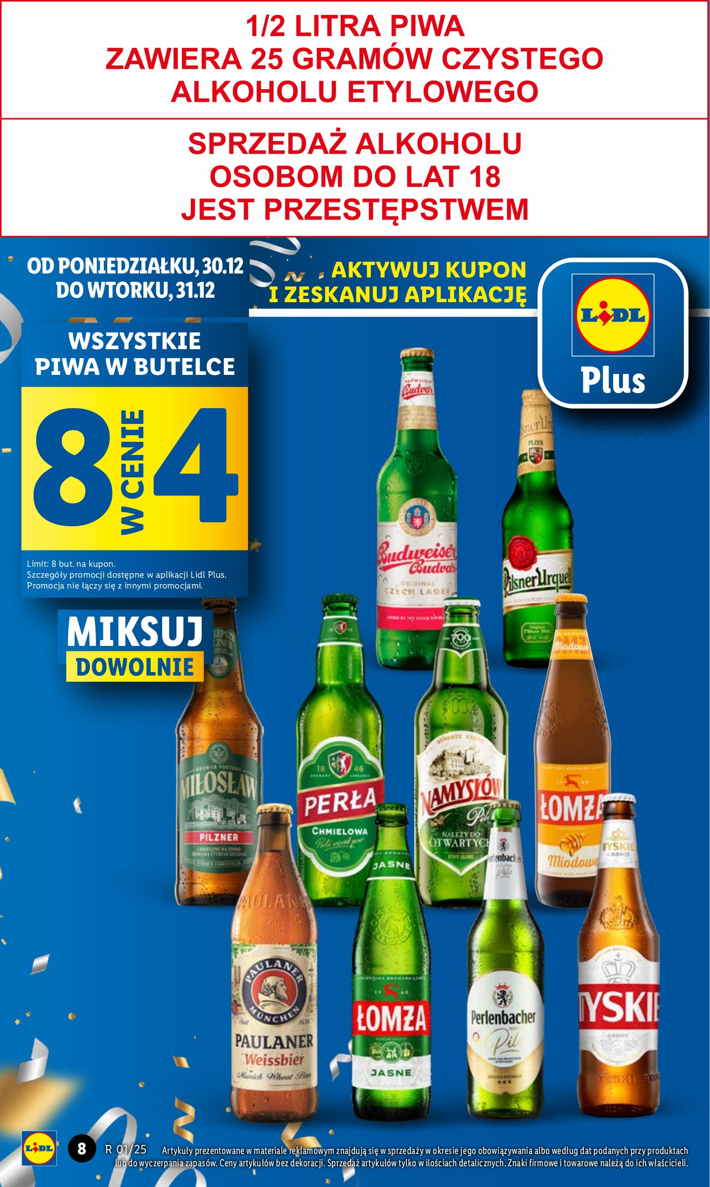 lidl - Lidl gazetka ważna od 30.12. - 31.12. - page: 8