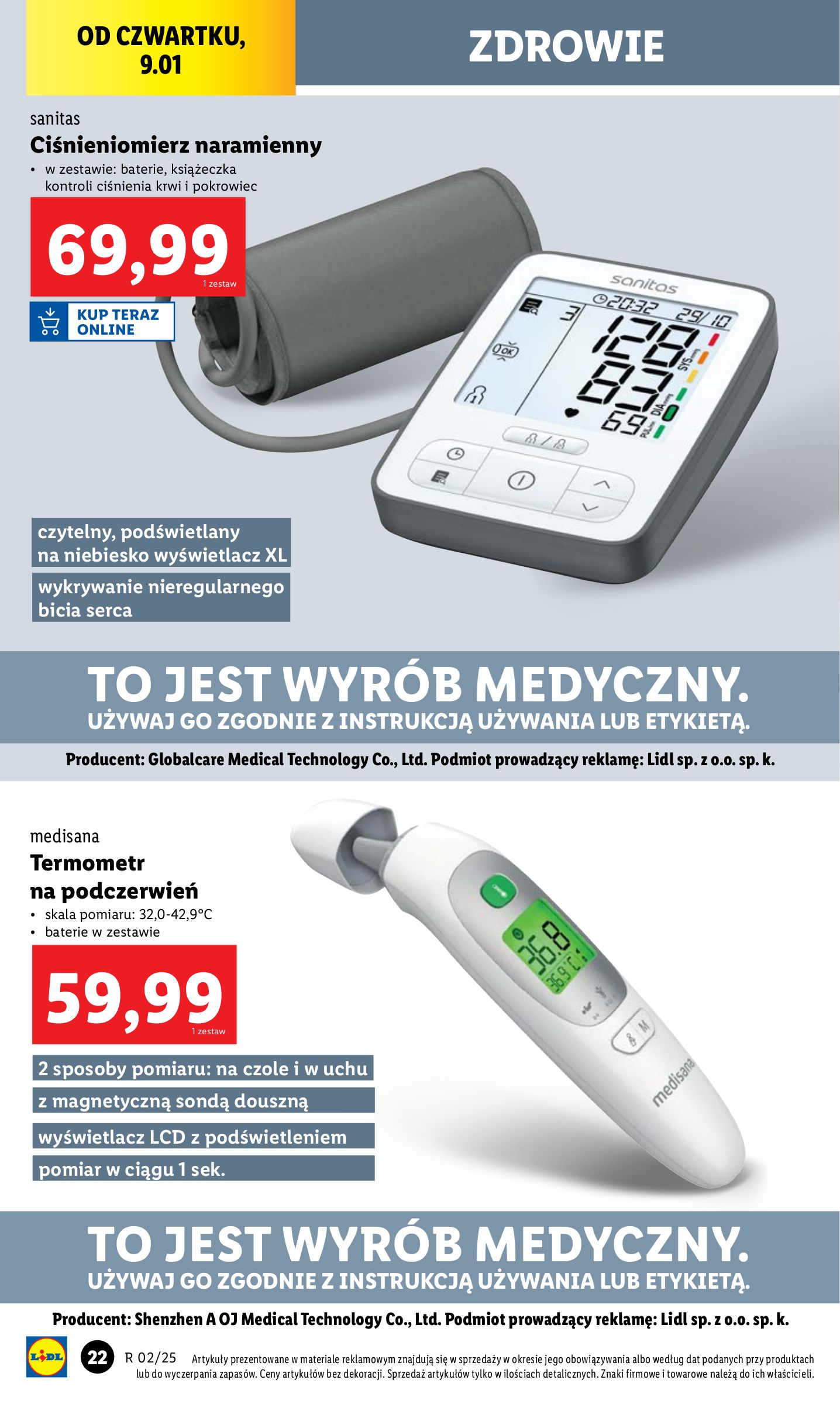 lidl - Lidl - Katalog Okazji gazetka ważna od 07.01. - 11.01. - page: 22