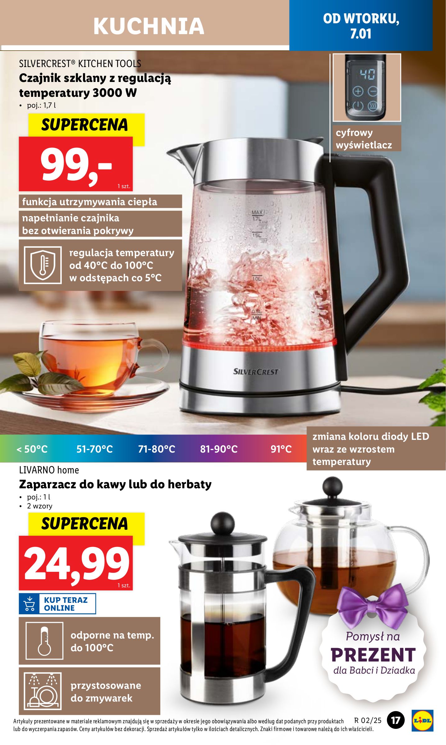 lidl - Lidl - Katalog Okazji gazetka ważna od 07.01. - 11.01. - page: 17