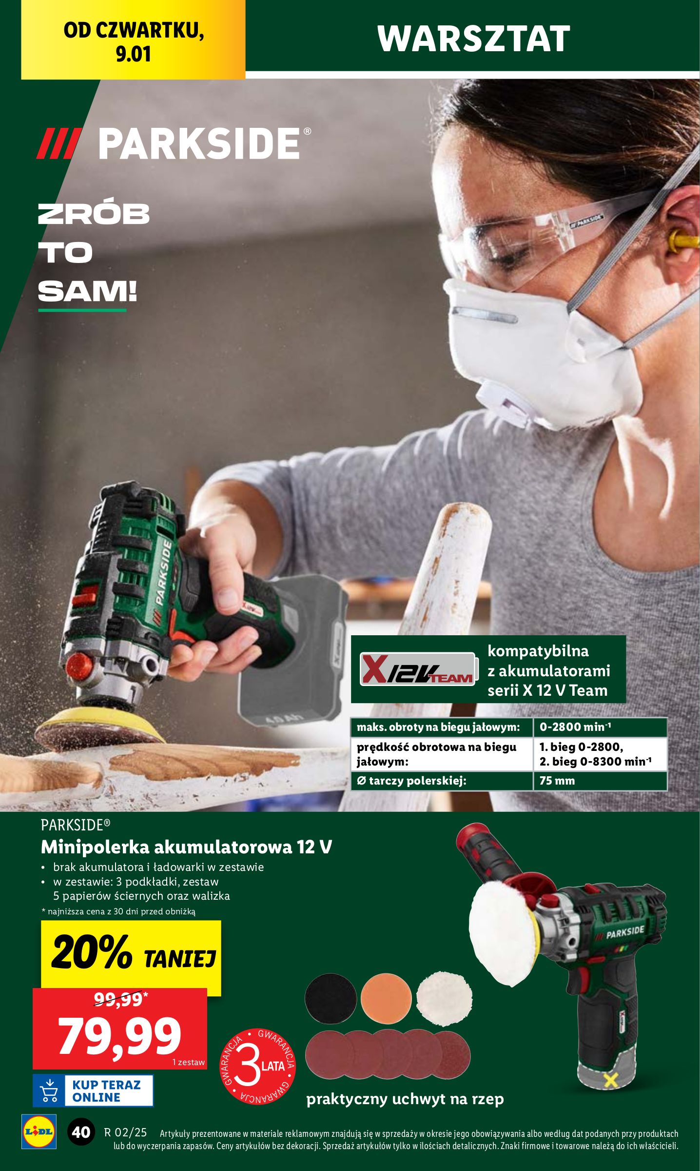 lidl - Lidl - Katalog Okazji gazetka ważna od 07.01. - 11.01. - page: 44