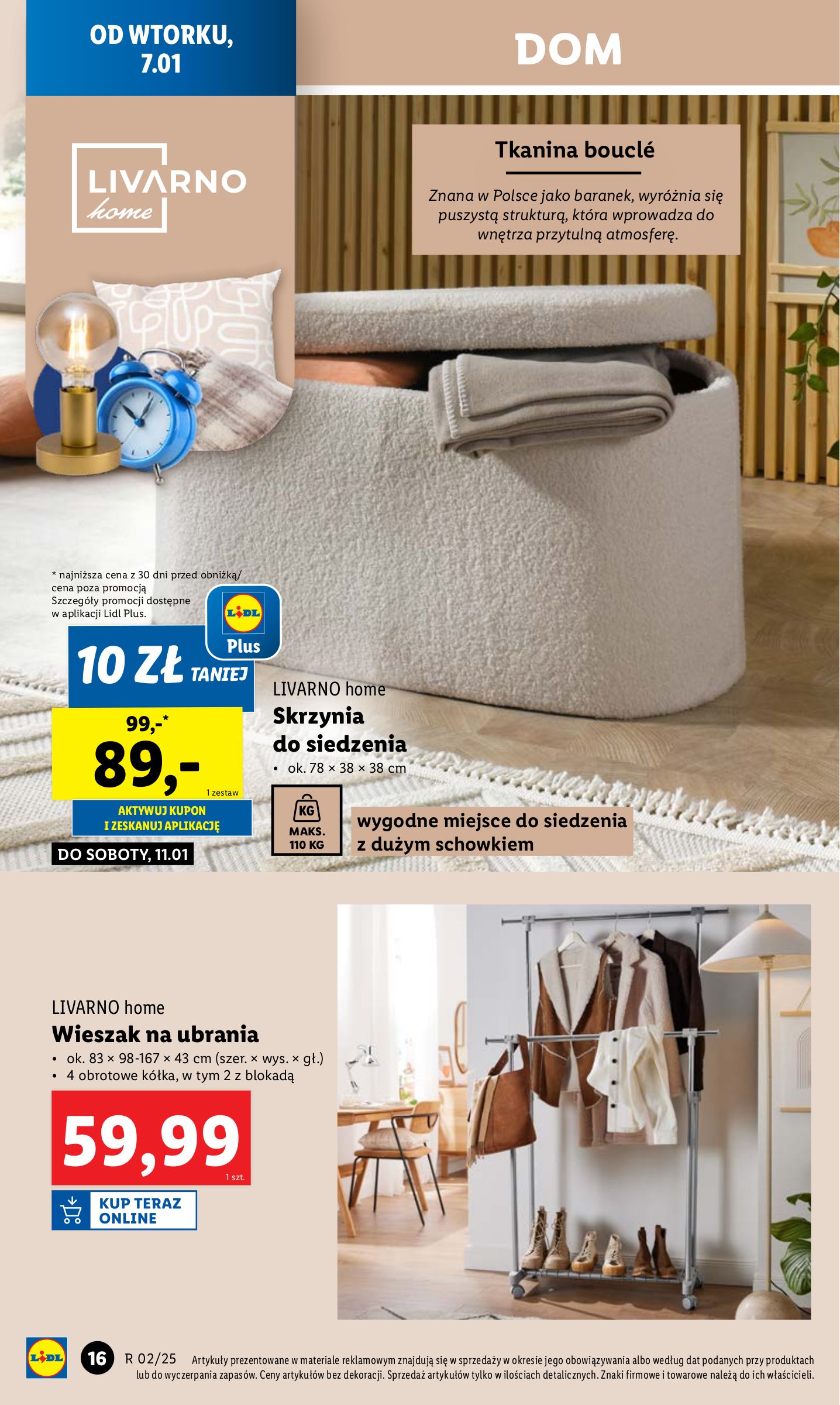 lidl - Lidl - Katalog Okazji gazetka ważna od 07.01. - 11.01. - page: 16