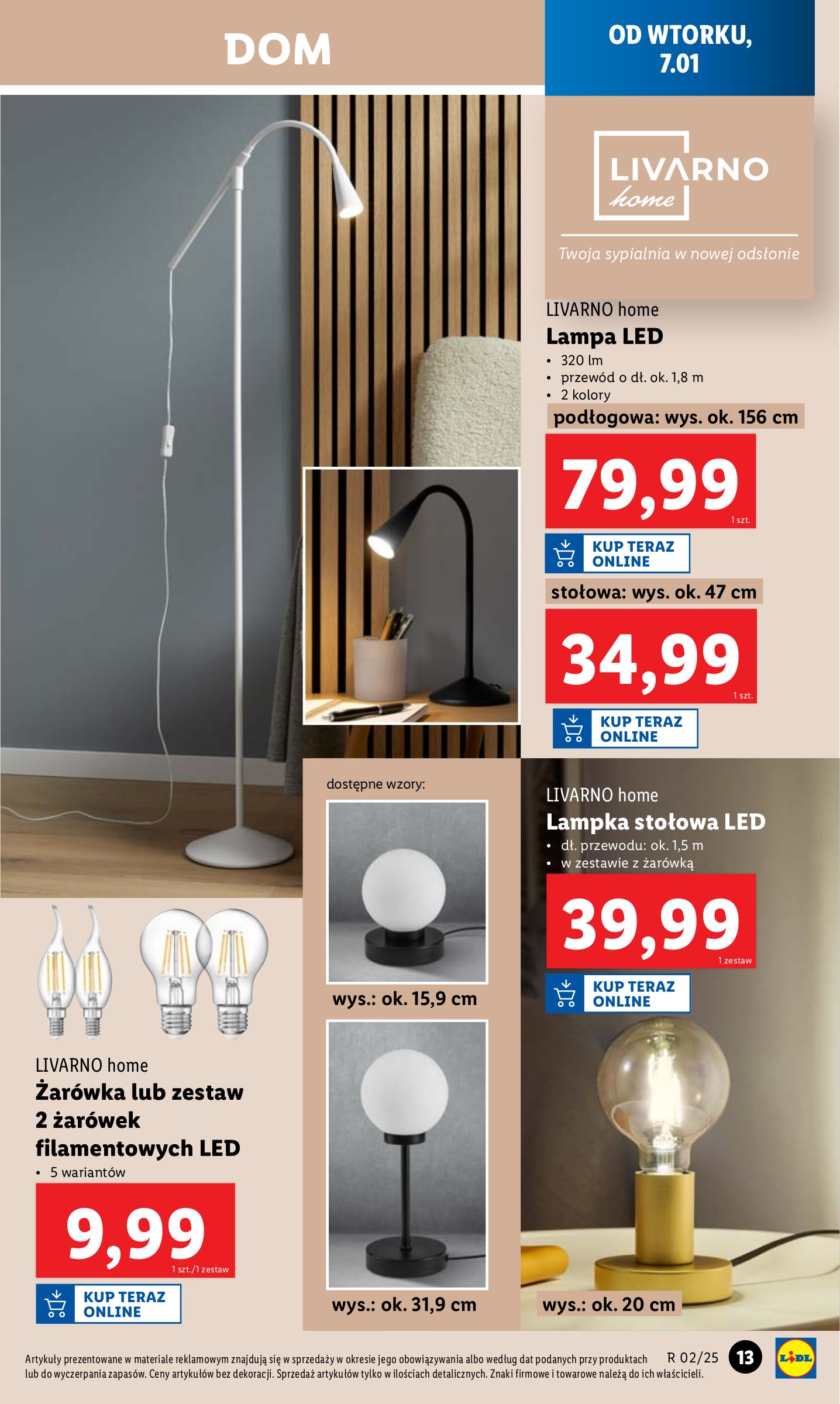 lidl - Lidl - Katalog Okazji gazetka ważna od 07.01. - 11.01. - page: 13