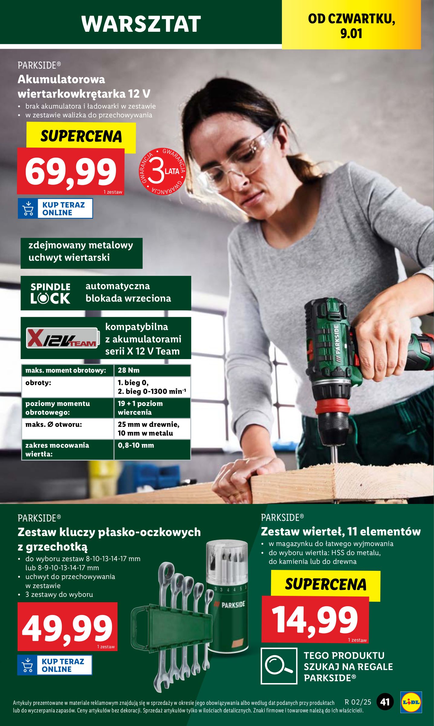 lidl - Lidl - Katalog Okazji gazetka ważna od 07.01. - 11.01. - page: 45