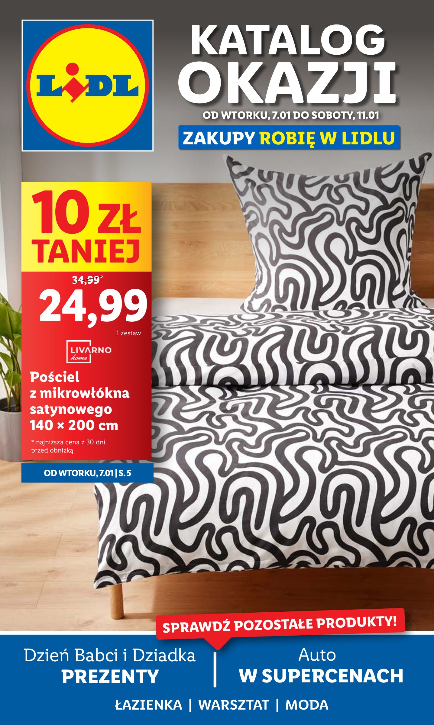 lidl - Lidl - Katalog Okazji gazetka ważna od 07.01. - 11.01.