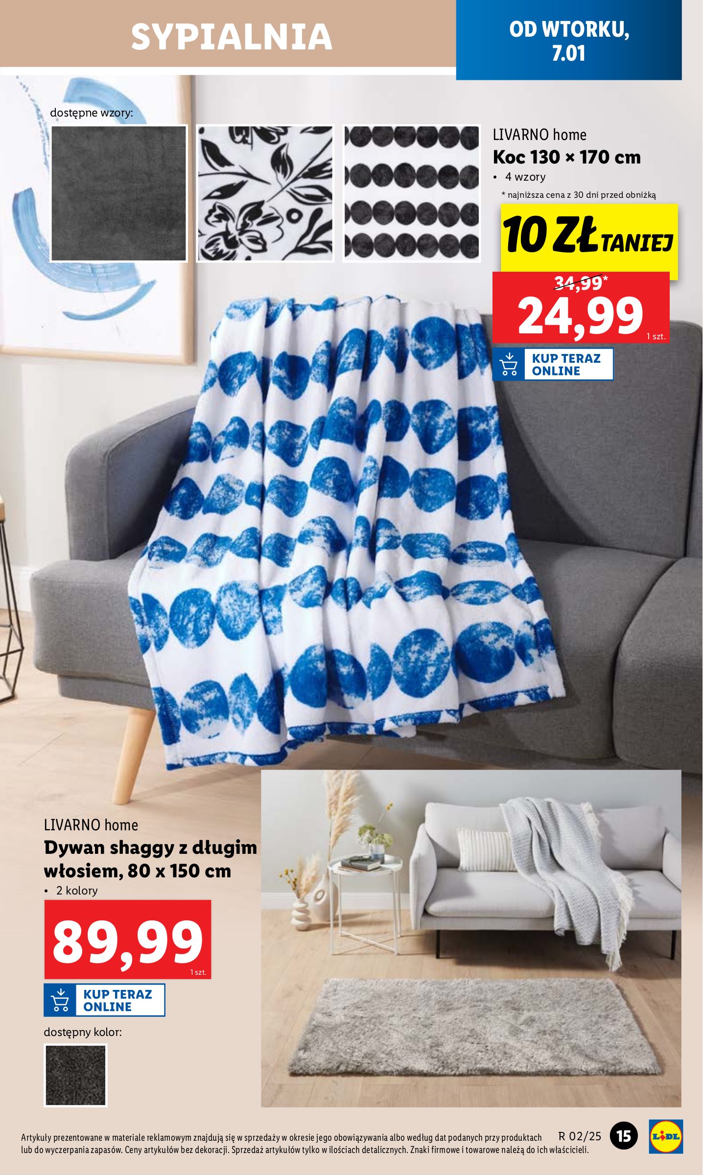 lidl - Lidl - Katalog Okazji gazetka ważna od 07.01. - 11.01. - page: 15