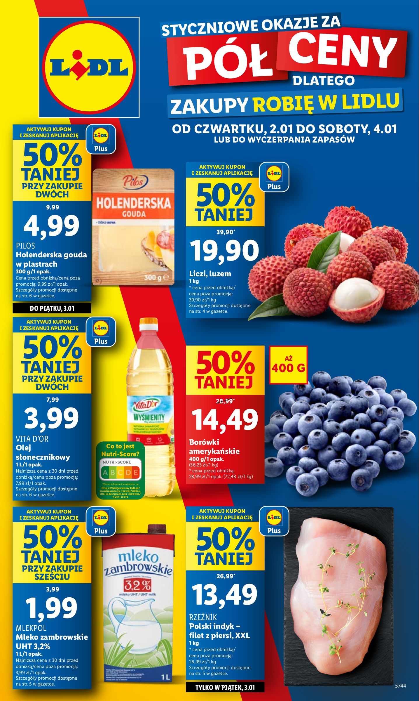 lidl - Lidl gazetka ważna od 02.01. - 04.01.