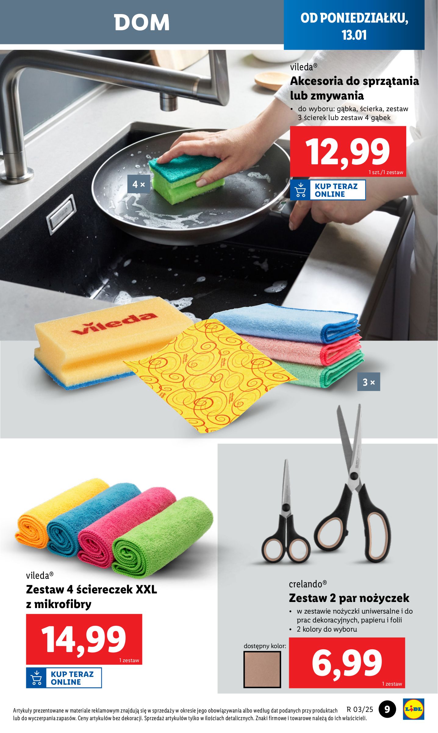 lidl - Lidl - Katalog Okazji gazetka ważna od 13.01. - 18.01. - page: 9