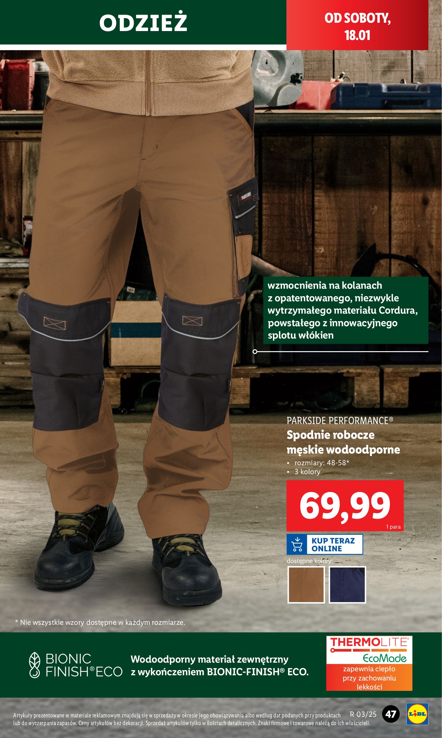 lidl - Lidl - Katalog Okazji gazetka ważna od 13.01. - 18.01. - page: 49