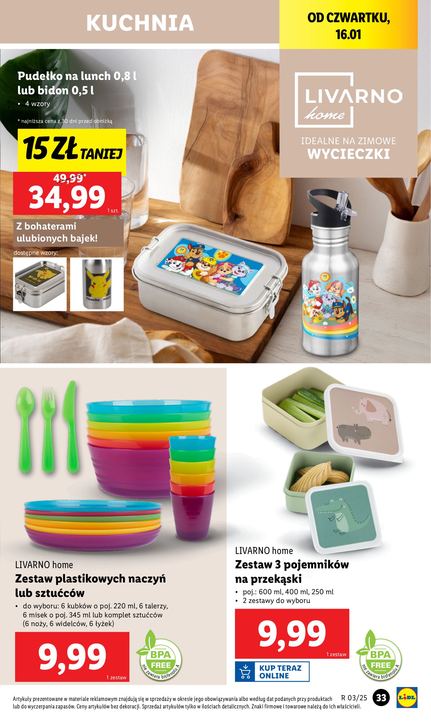 lidl - Lidl - Katalog Okazji gazetka ważna od 13.01. - 18.01. - page: 33