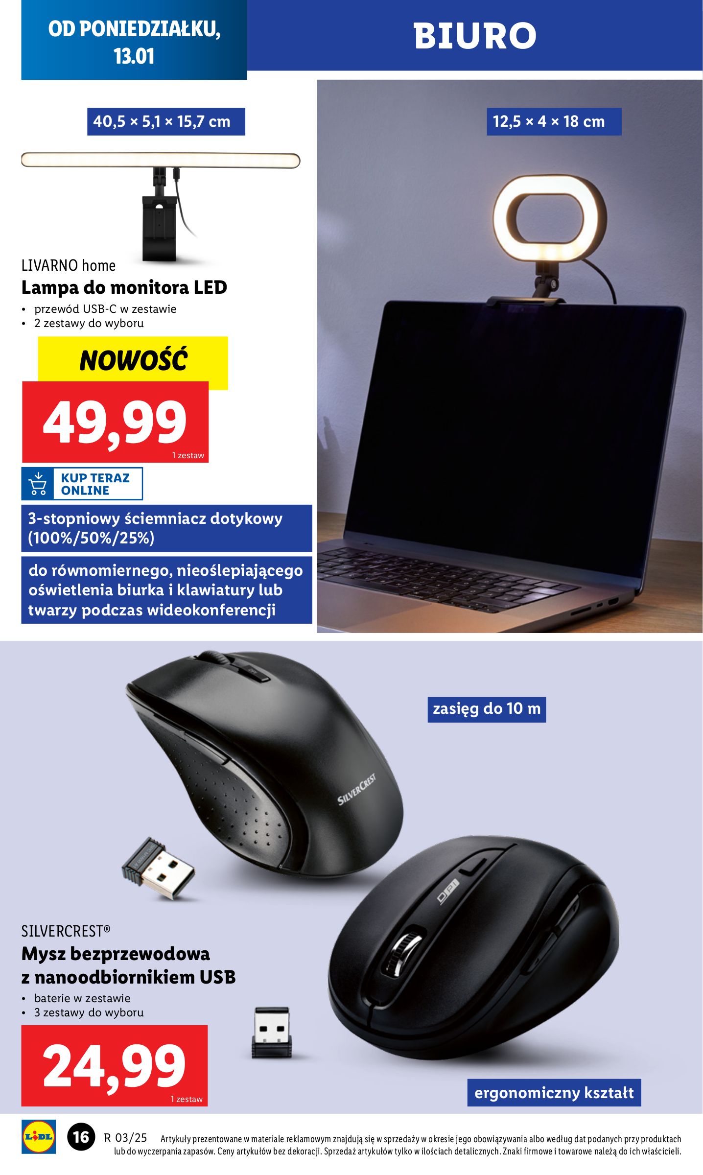 lidl - Lidl - Katalog Okazji gazetka ważna od 13.01. - 18.01. - page: 16