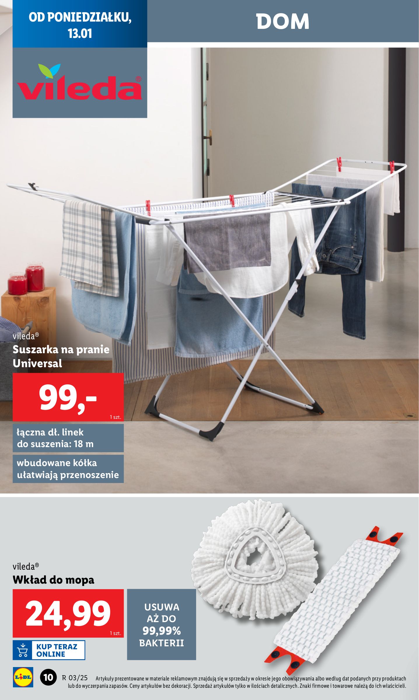 lidl - Lidl - Katalog Okazji gazetka ważna od 13.01. - 18.01. - page: 10