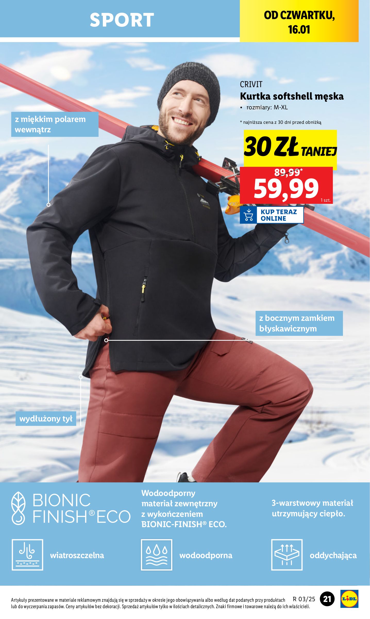 lidl - Lidl - Katalog Okazji gazetka ważna od 13.01. - 18.01. - page: 21